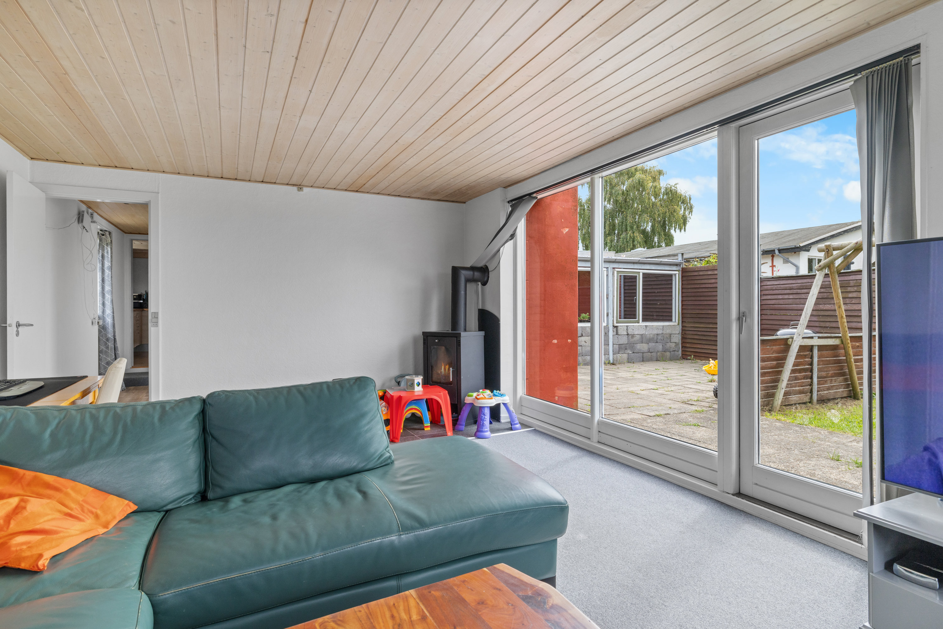 Fremhævet stue billede i fuldskærmstilstand. Billede af Eskemosegyden 10, Åstrup, 5600 Faaborg