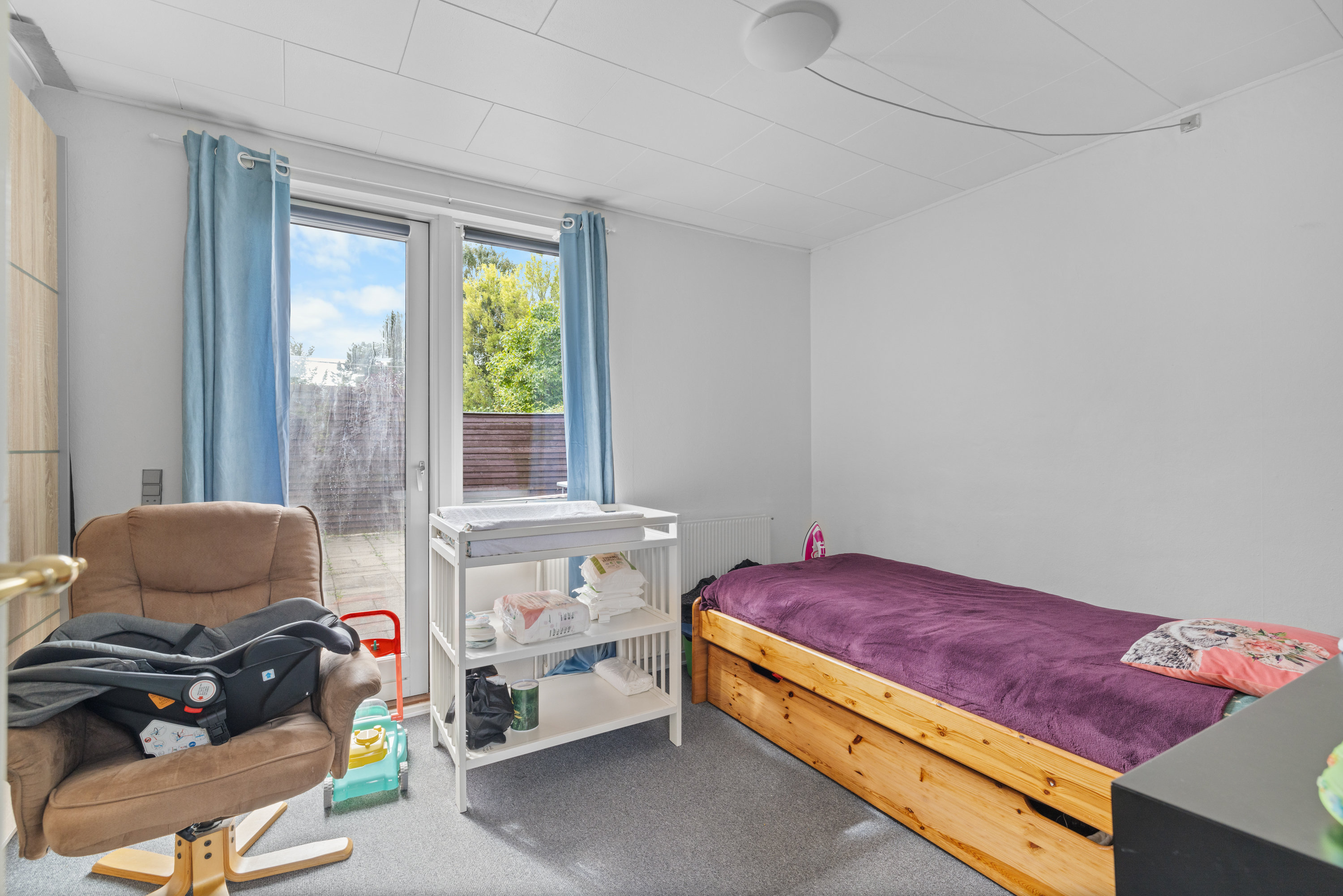 Fremhævet soveværelse billede i fuldskærmstilstand. Billede af Eskemosegyden 10, Åstrup, 5600 Faaborg