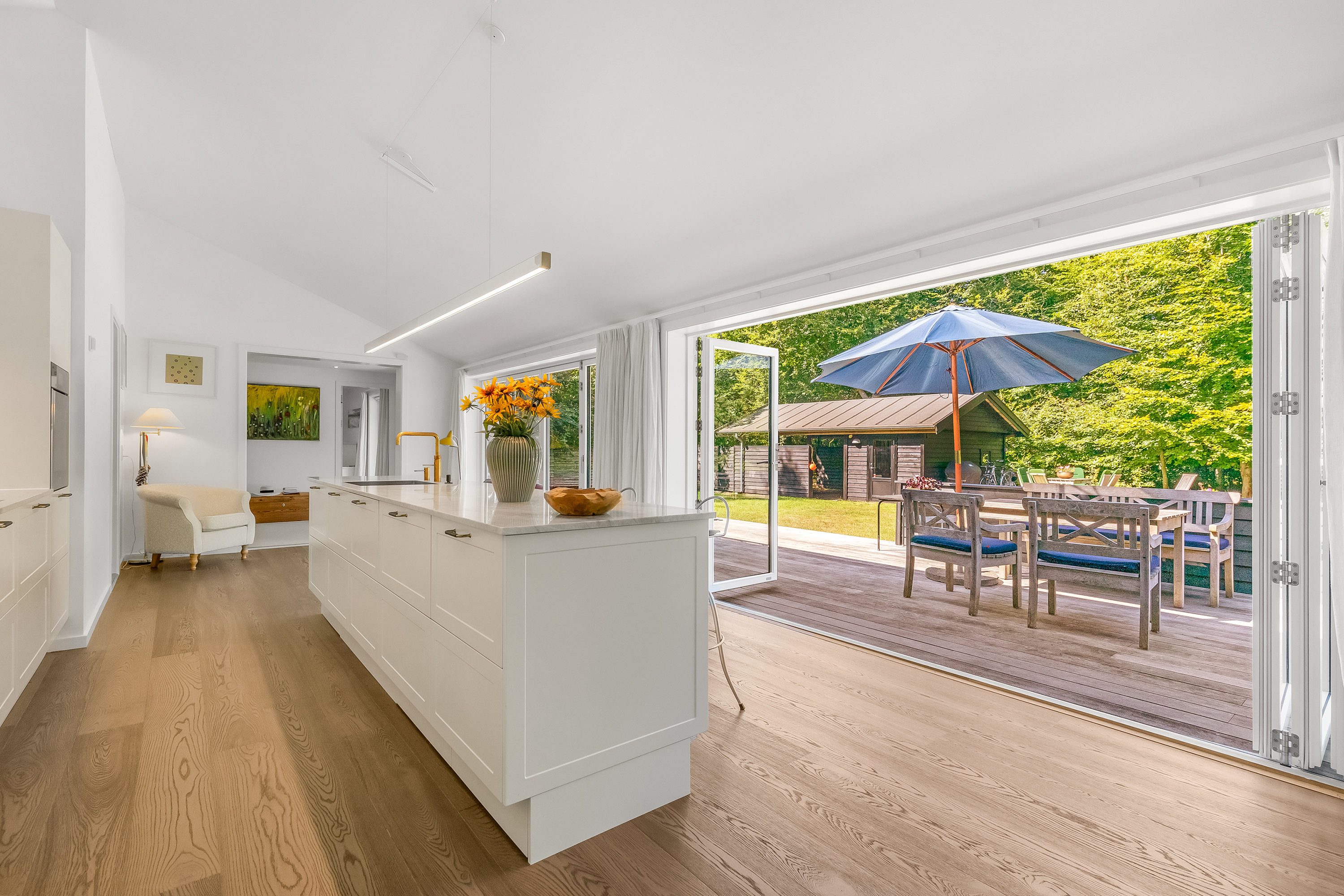 Fremhævet køkken billede i fuldskærmstilstand. Billede af Skovbakken 3, Rågeleje, 3210 Vejby