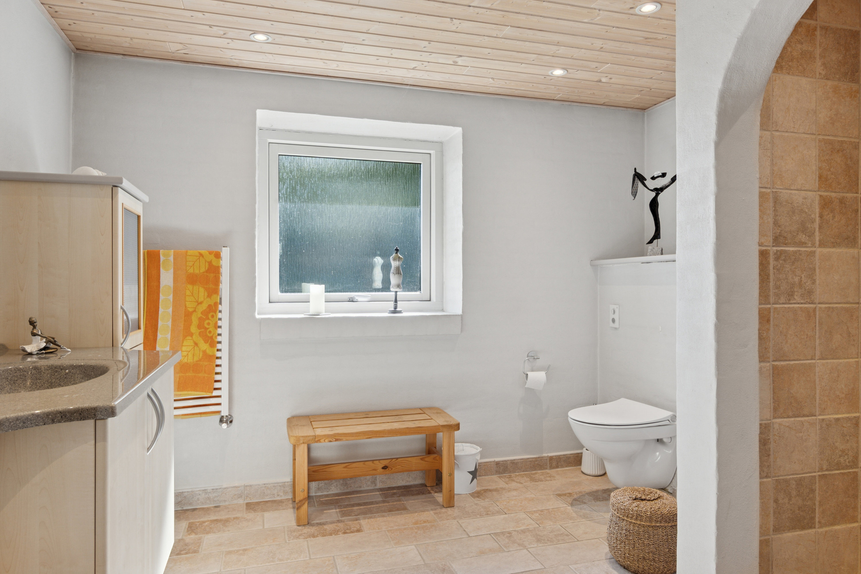 Fremhævet badeværelse billede i fuldskærmstilstand. Billede af Vorringvej 6, Tved, 7700 Thisted