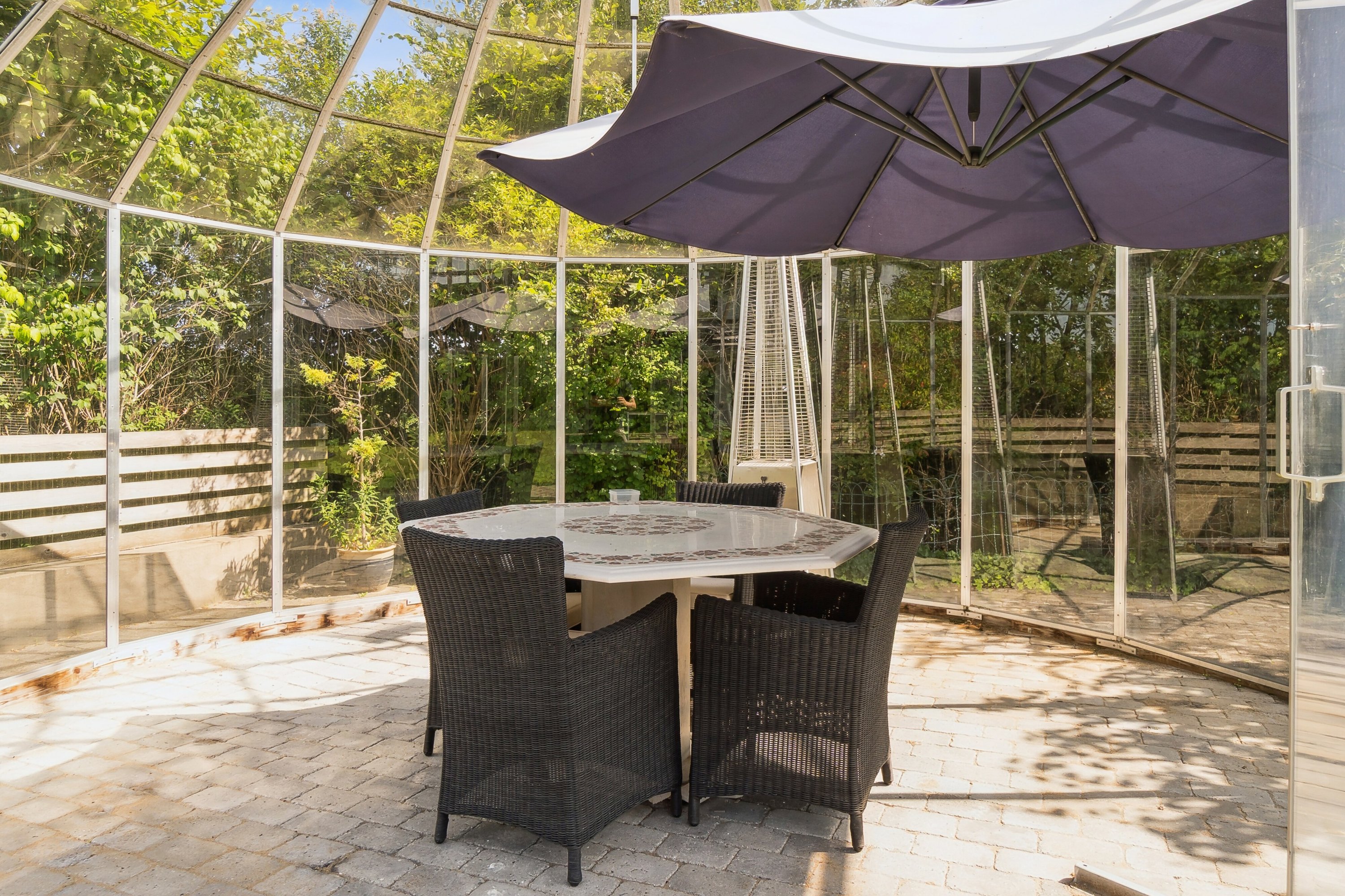 Fremhævet terrasse billede i fuldskærmstilstand. Billede af Sankelmarksvej 42, 8600 Silkeborg