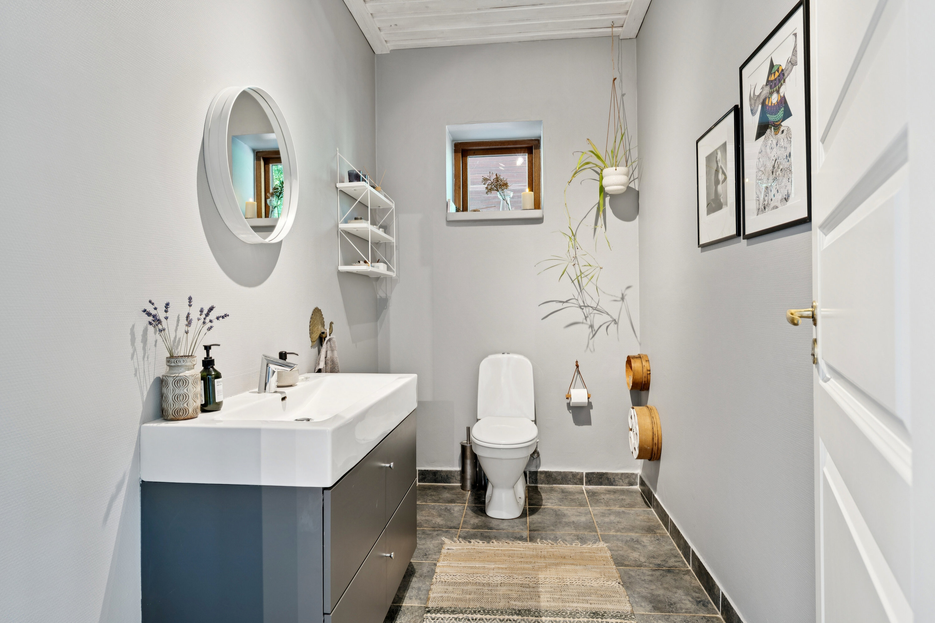 Fremhævet badeværelse billede i fuldskærmstilstand. Billede af Munklindevej 62, 7441 Bording