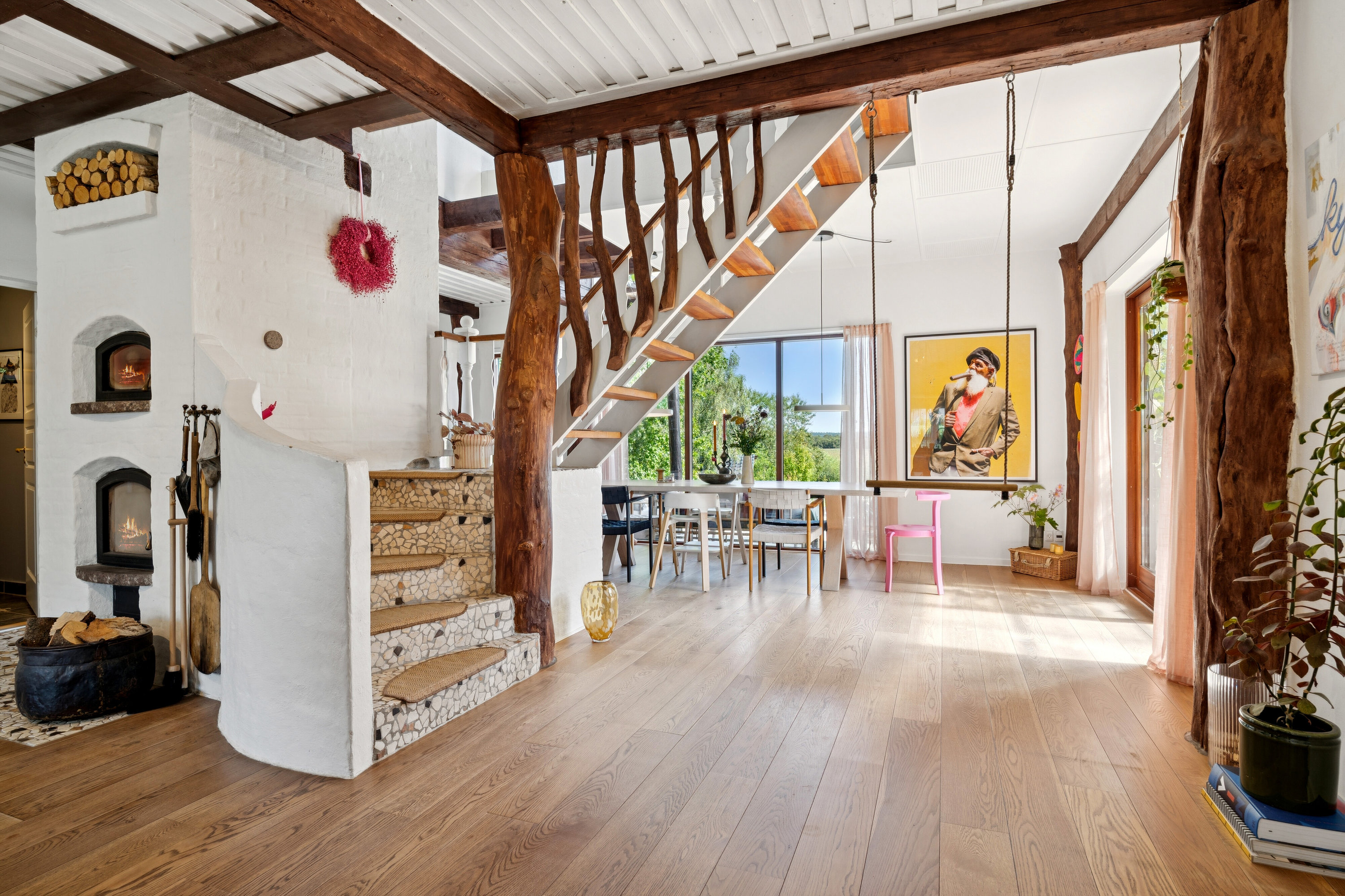 Fremhævet spisestue billede i fuldskærmstilstand. Billede af Munklindevej 62, 7441 Bording