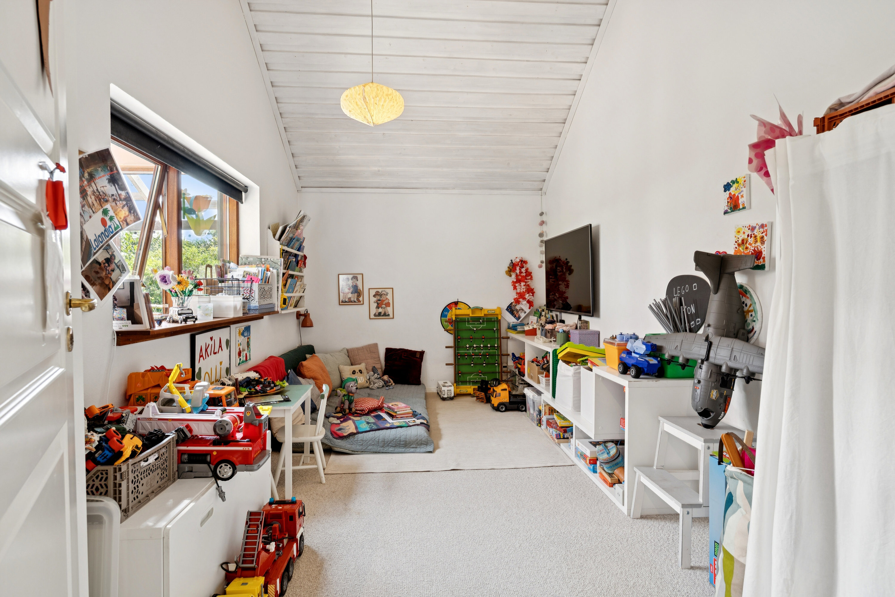 Fremhævet stue billede i fuldskærmstilstand. Billede af Munklindevej 62, 7441 Bording