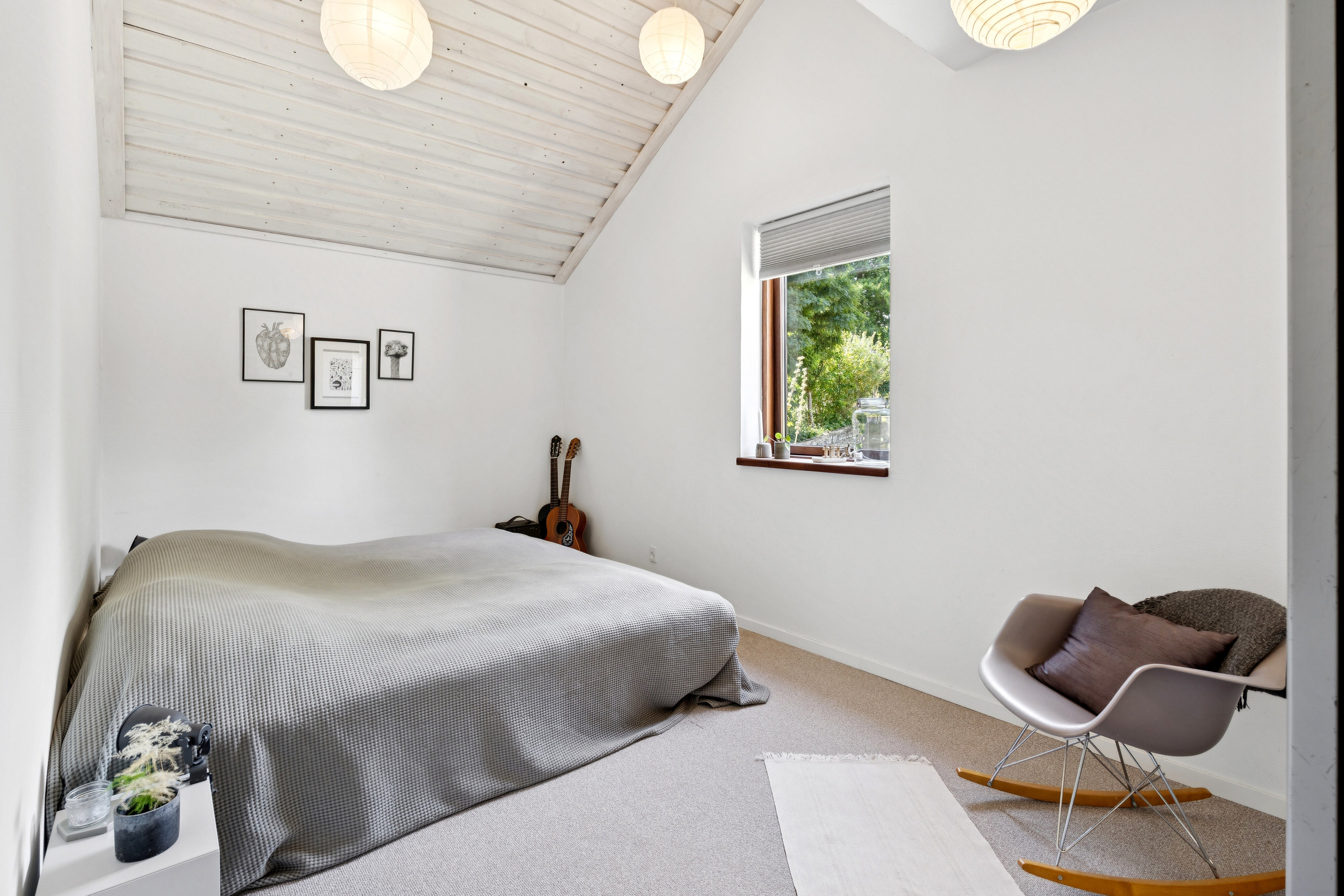 Fremhævet soveværelse billede i fuldskærmstilstand. Billede af Munklindevej 62, 7441 Bording