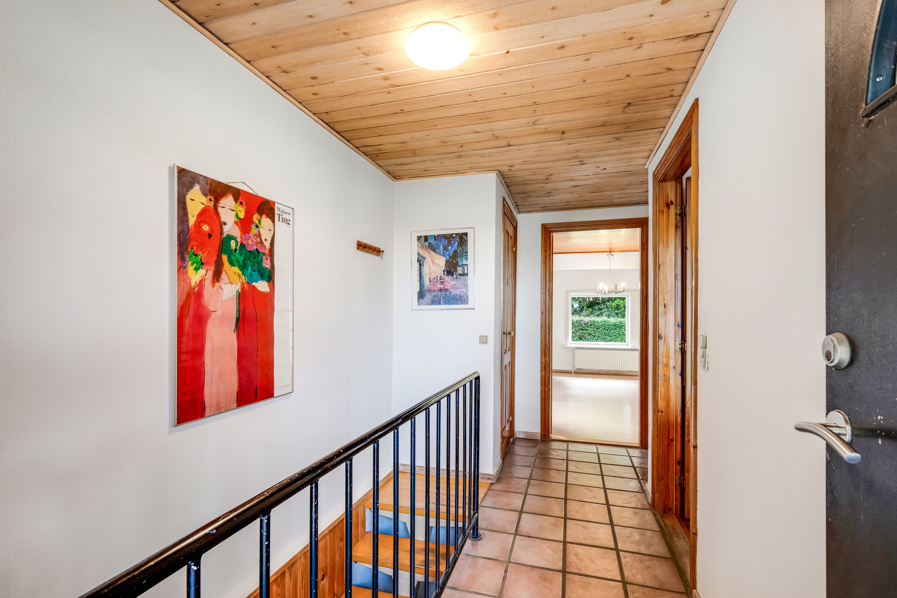 Fremhævet gang billede i fuldskærmstilstand. Billede af Sæddingvej 1, Hanning, 6900 Skjern