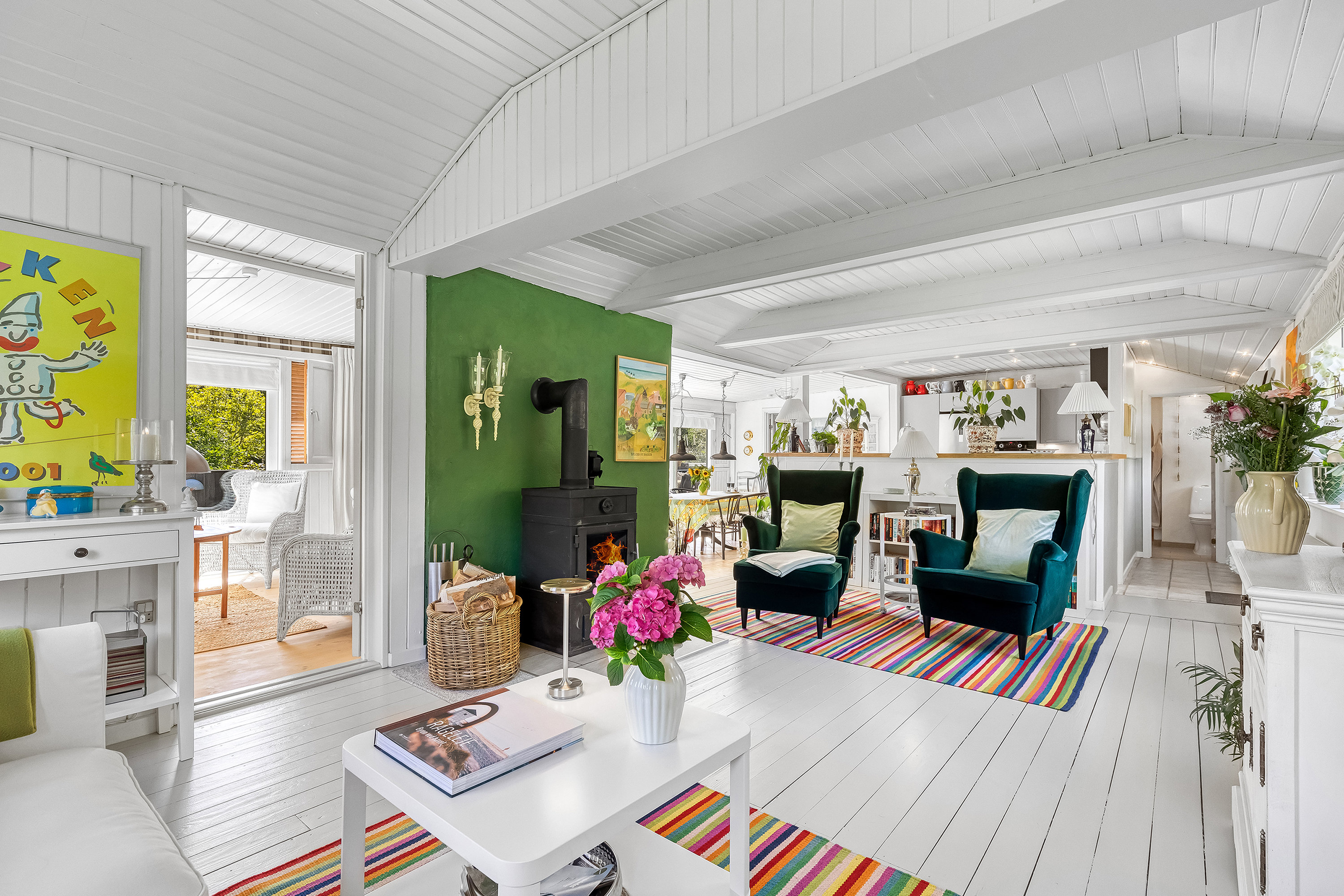 Fremhævet stue billede i fuldskærmstilstand. Billede af Grandalen 9, Rågeleje, 3210 Vejby