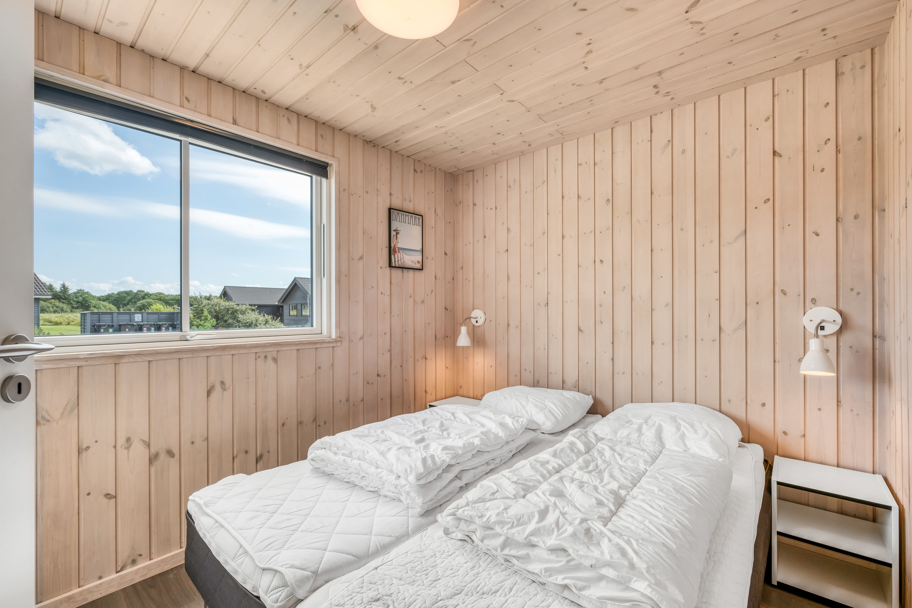 Fremhævet soveværelse billede i fuldskærmstilstand. Billede af Solvang 13, Lønne, 6830 Nørre Nebel