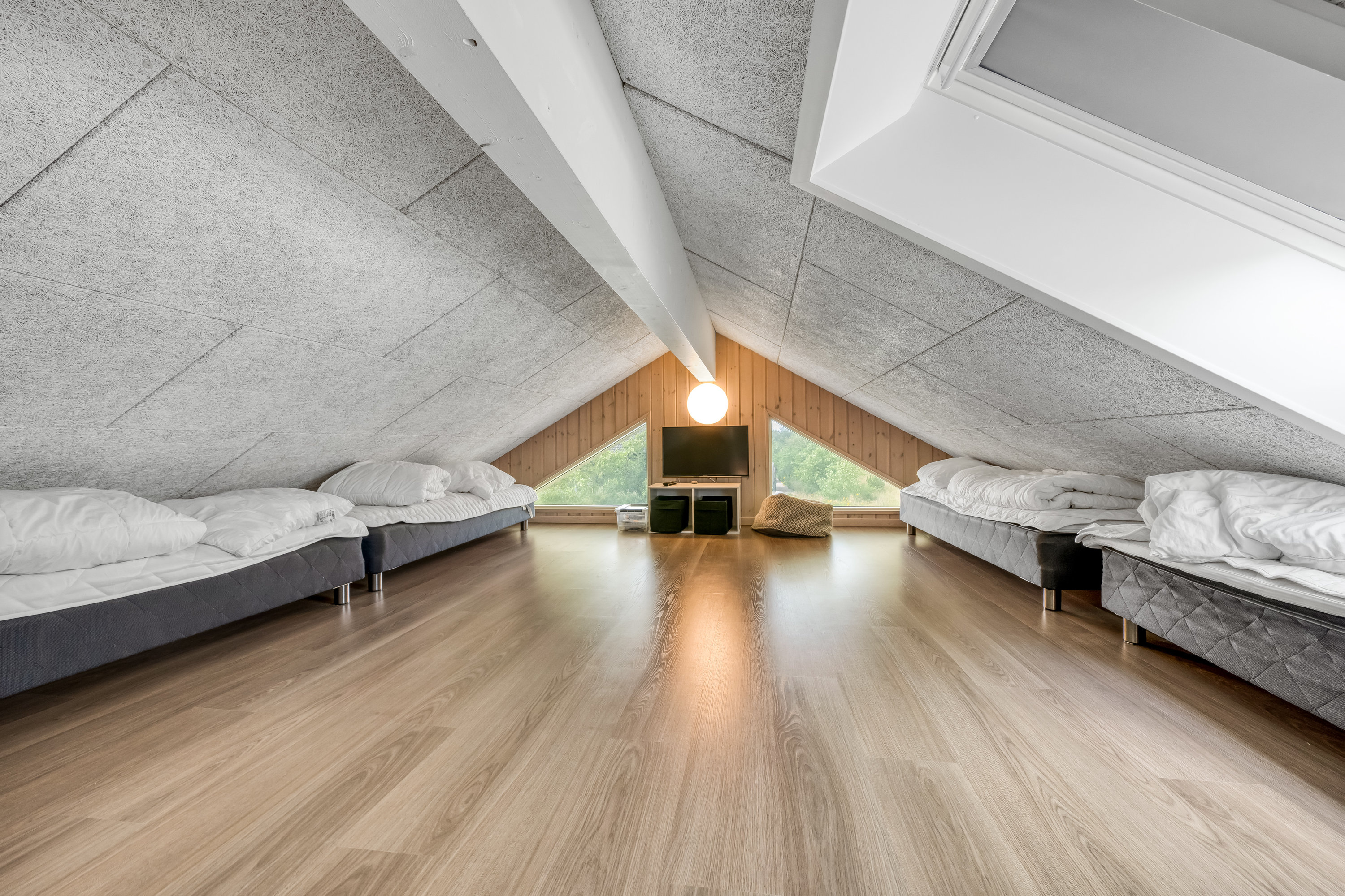 Fremhævet stue billede i fuldskærmstilstand. Billede af Solvang 13, Lønne, 6830 Nørre Nebel