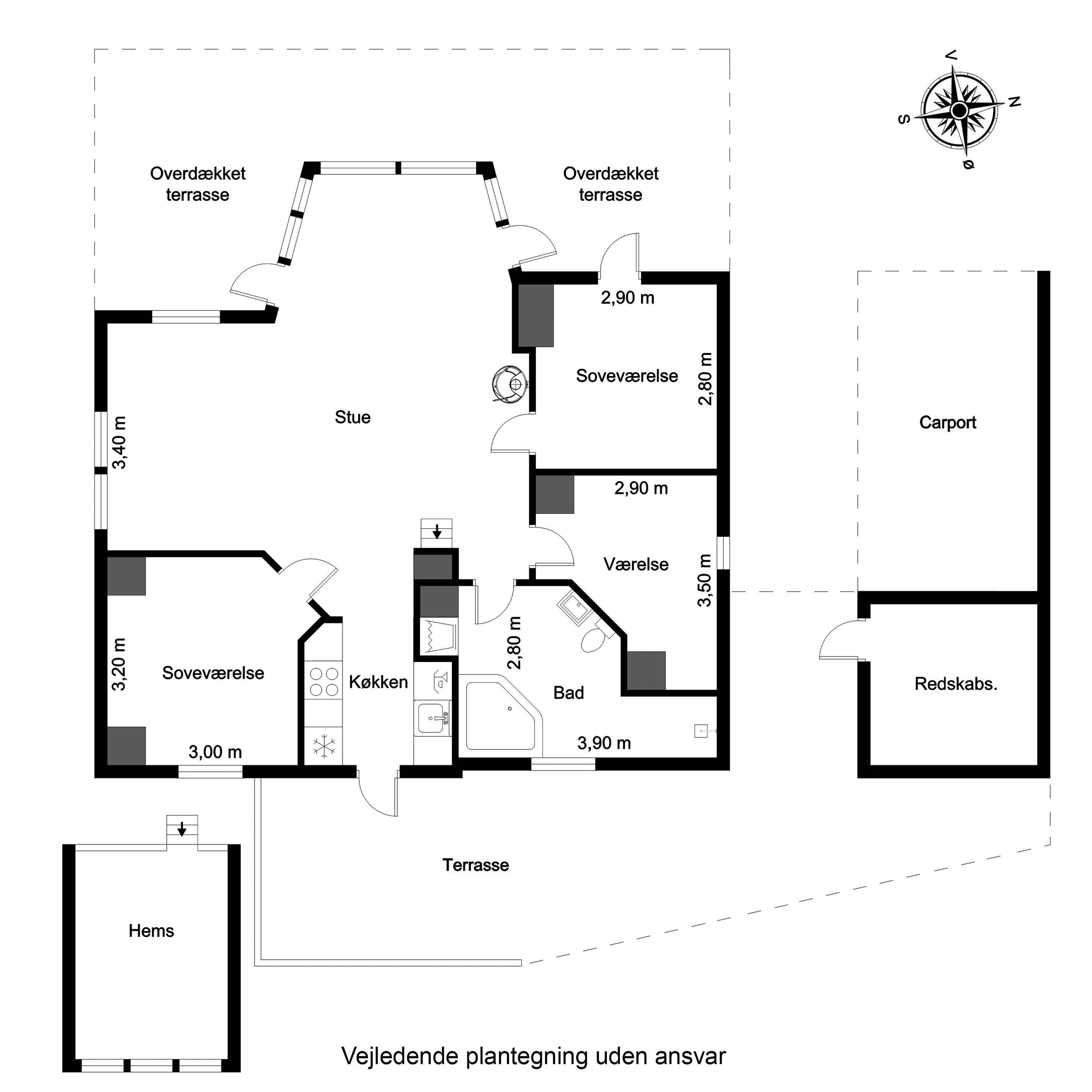 Plantegninger billede af Fjand Strand 29, 6990 Ulfborg