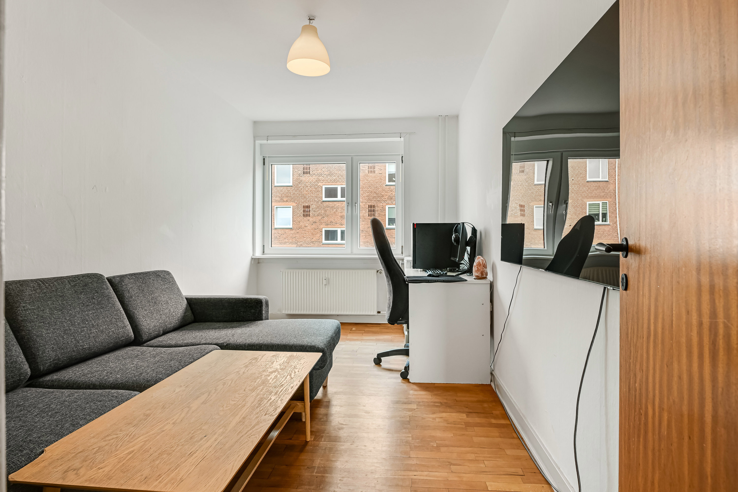 Fremhævet stue billede i fuldskærmstilstand. Billede af Knudedybet 25, 1. th., 6700 Esbjerg