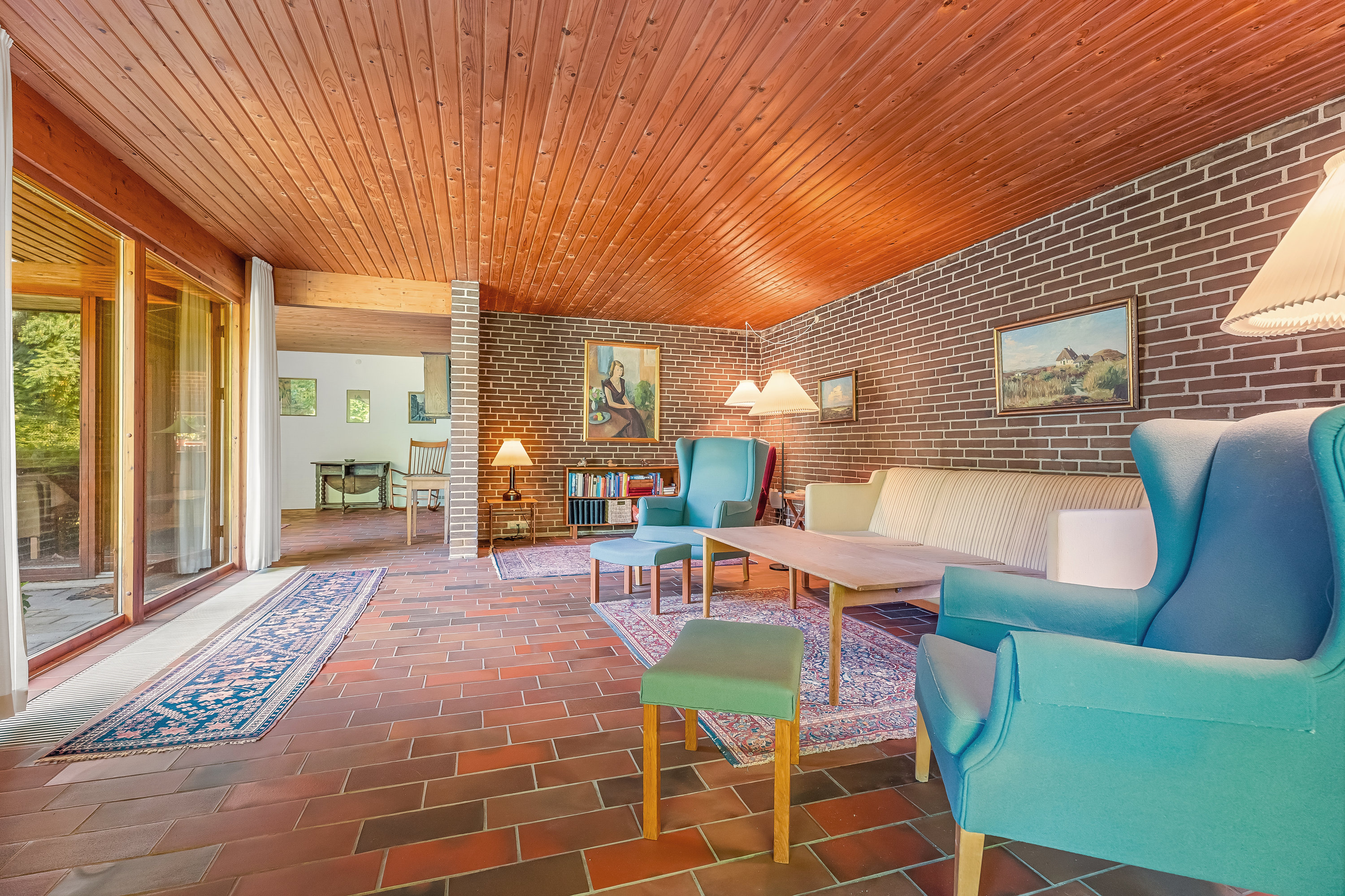 Fremhævet stue billede i fuldskærmstilstand. Billede af Kirke Allé 24, 4970 Rødby