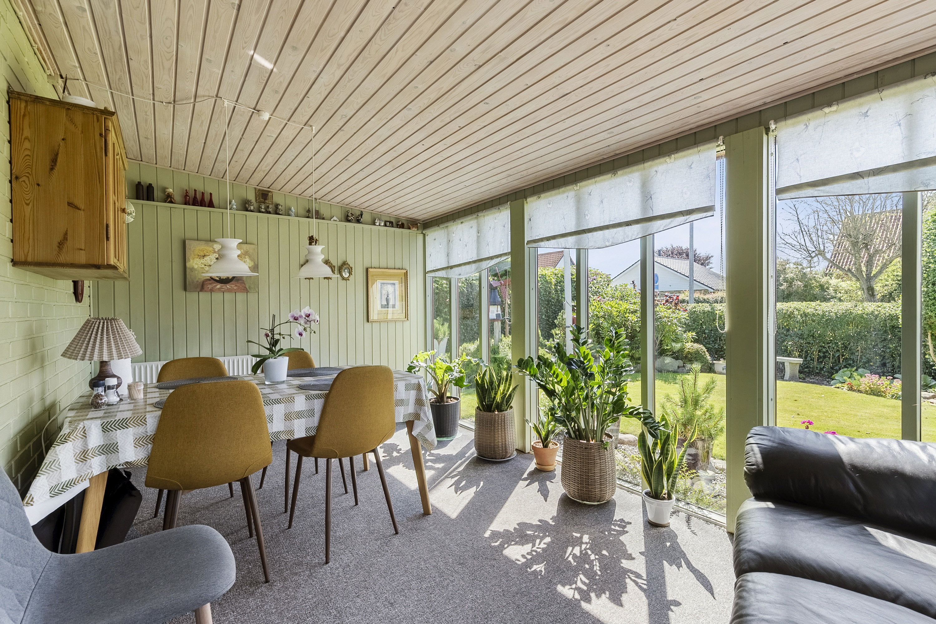 Fremhævet udestue billede i fuldskærmstilstand. Billede af Vestre Landevej 36, 6800 Varde