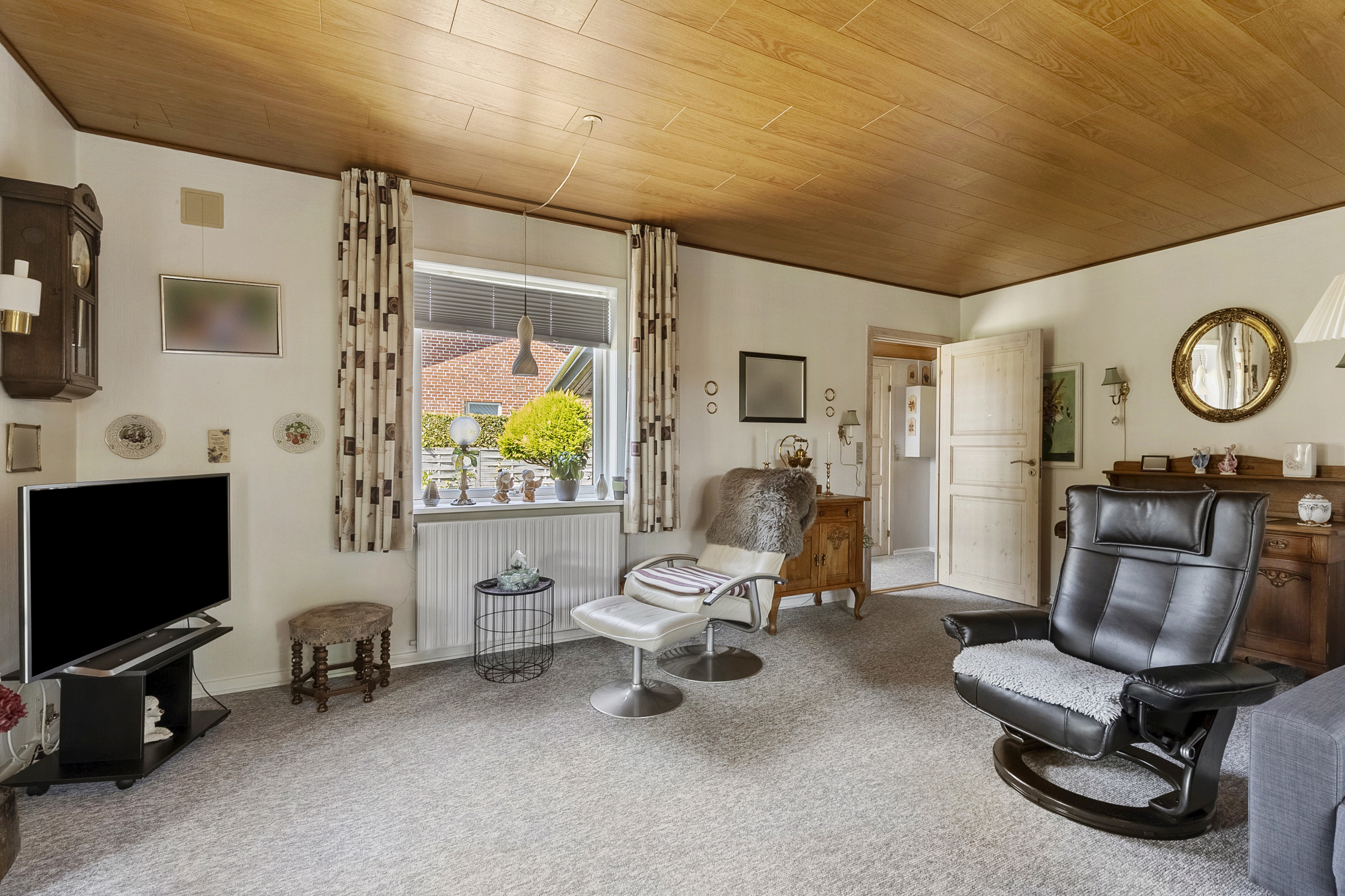 Fremhævet stue billede i fuldskærmstilstand. Billede af Vestre Landevej 36, 6800 Varde