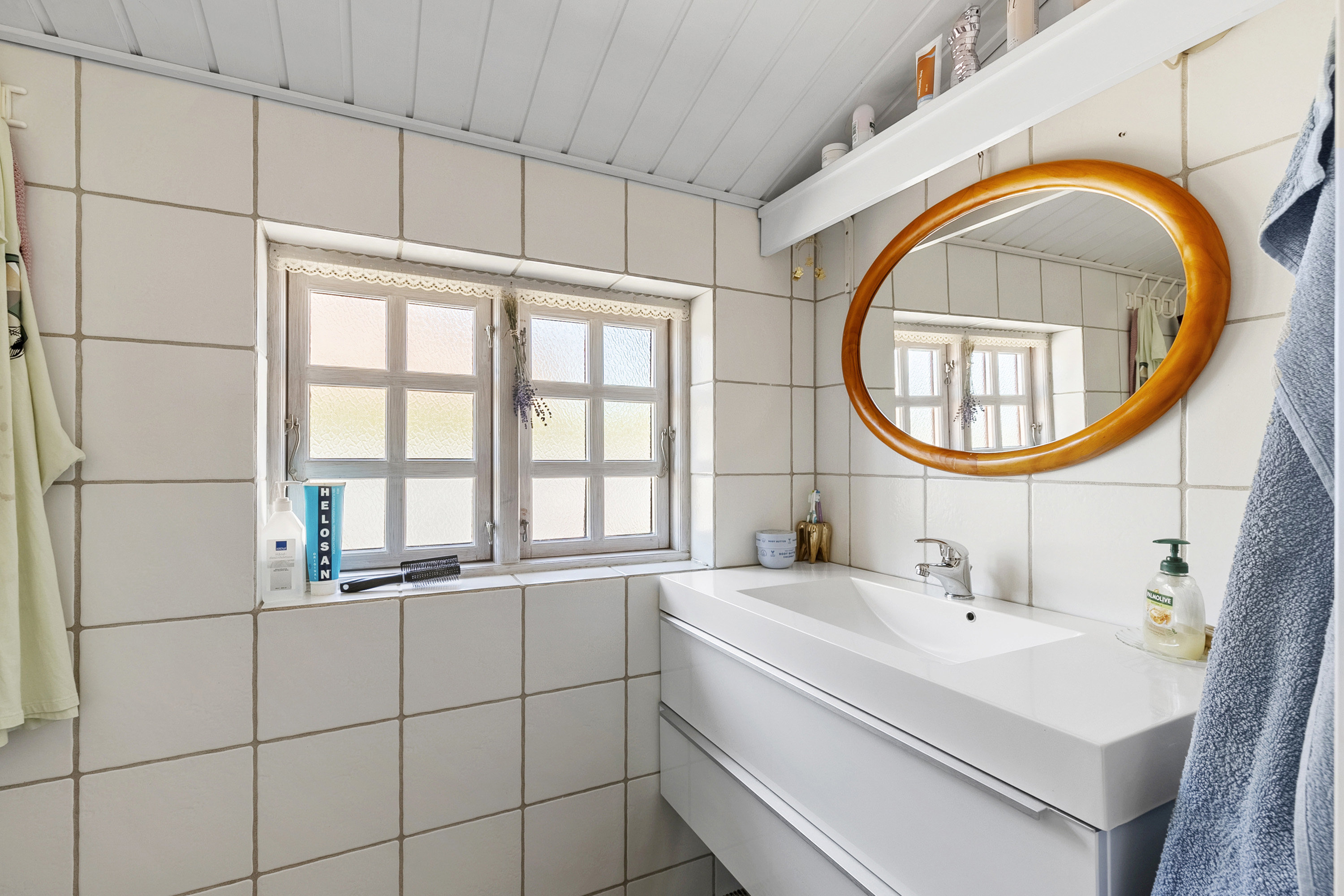 Fremhævet badeværelse billede i fuldskærmstilstand. Billede af Vestre Landevej 36, 6800 Varde