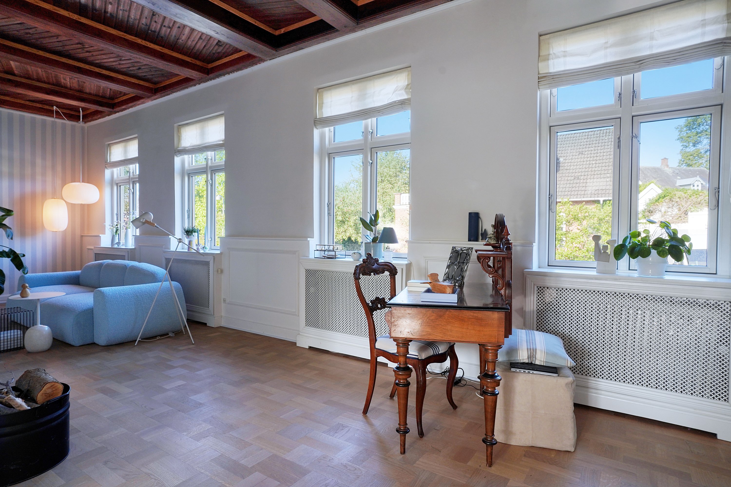 Fremhævet stue billede i fuldskærmstilstand. Billede af Stationsvej 22, 3480 Fredensborg