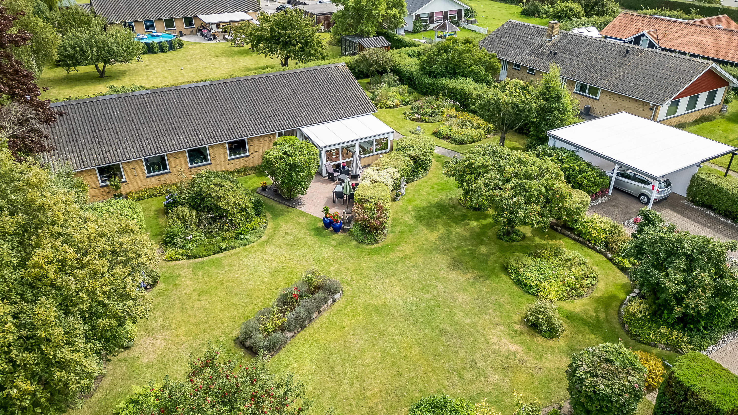 Fremhævet have billede i fuldskærmstilstand. Billede af Travegårdsvej 14, Meløse, 3320 Skævinge