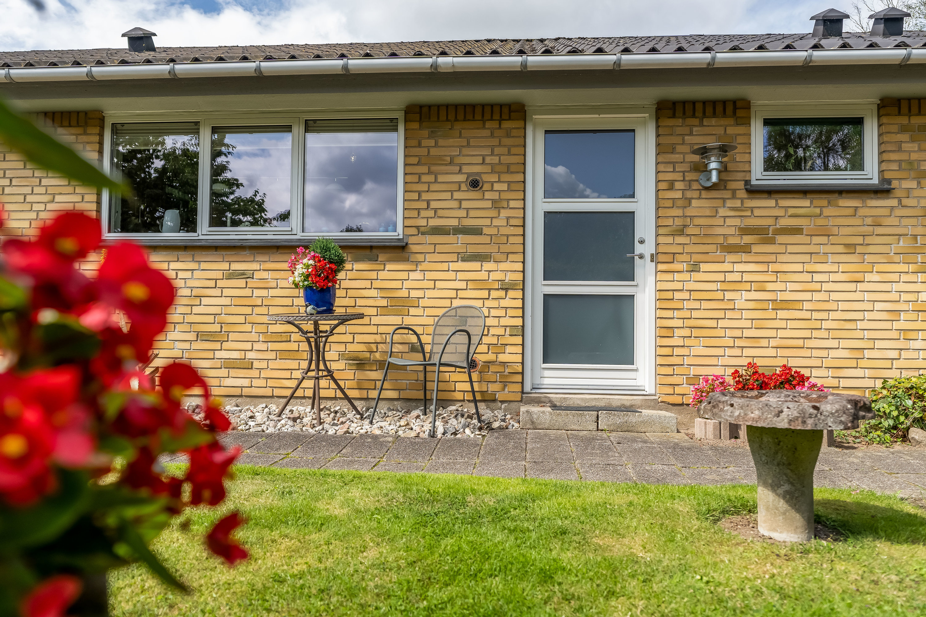 Fremhævet facade billede i fuldskærmstilstand. Billede af Travegårdsvej 14, Meløse, 3320 Skævinge