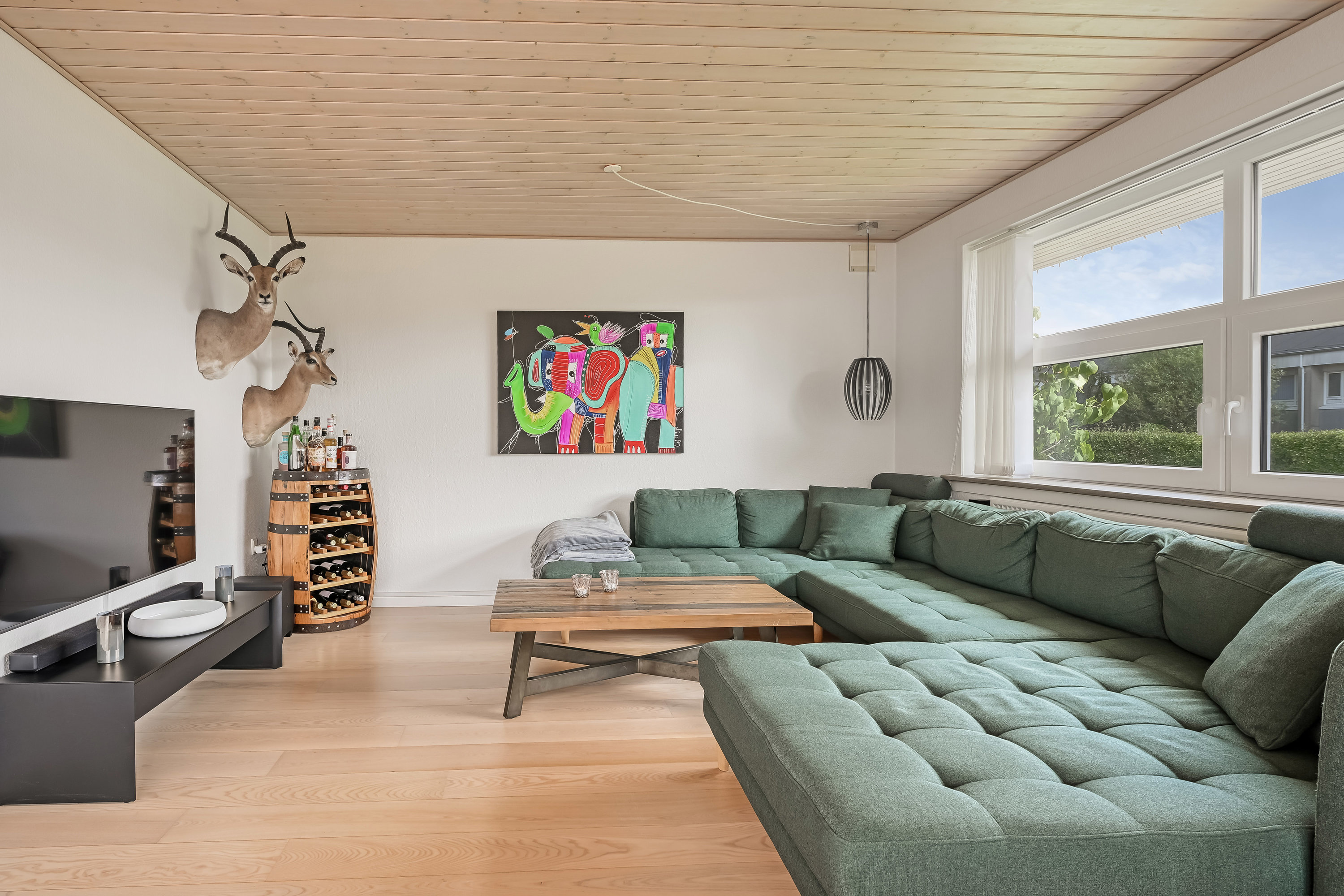 Fremhævet stue billede i fuldskærmstilstand. Billede af Sprogøvej 81, 6710 Esbjerg V