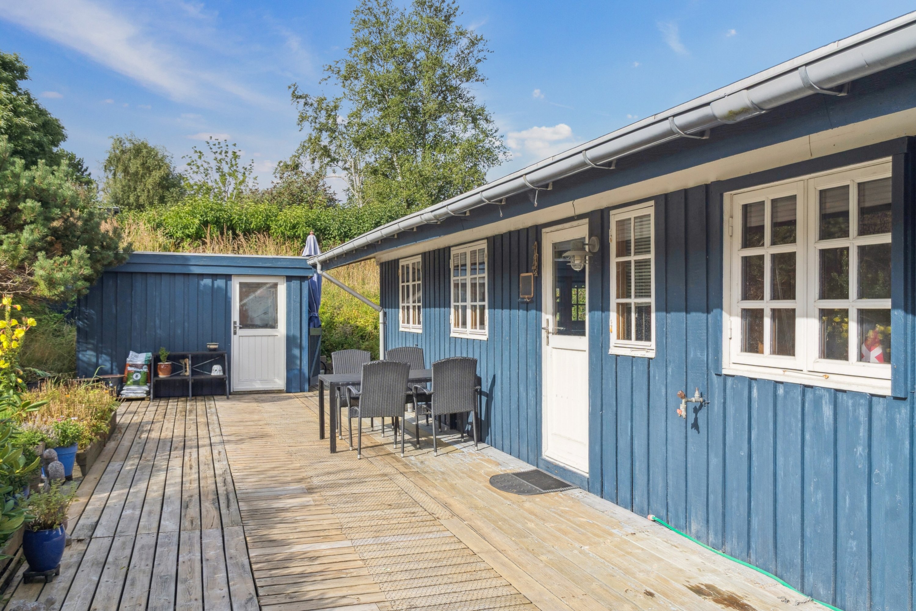 Fremhævet terrasse billede i fuldskærmstilstand. Billede af Kildehøj 17, Veddinge Bk, 4540 Fårevejle