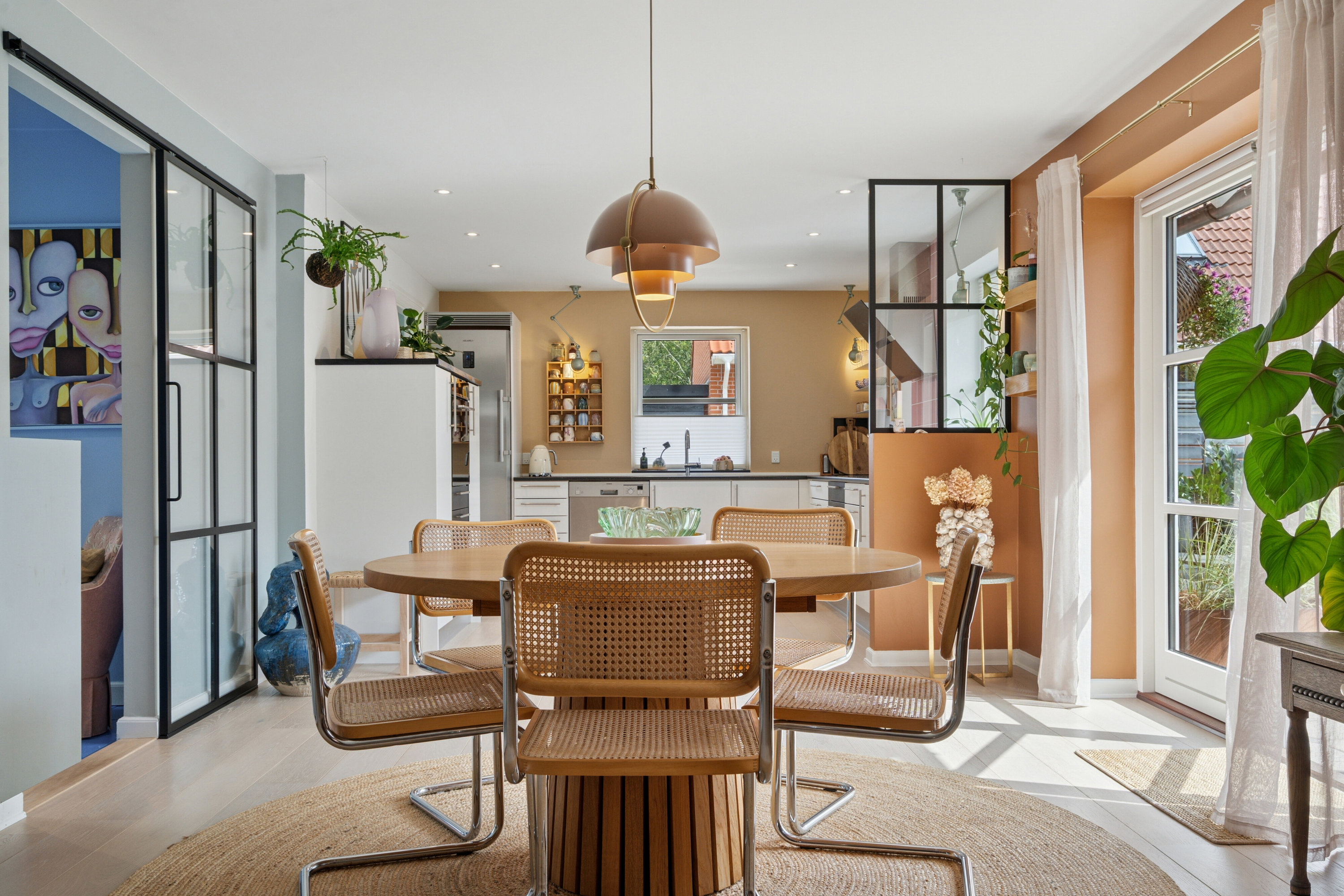 Fremhævet spisestue billede i fuldskærmstilstand. Billede af Krybdalvej 8, 8620 Kjellerup