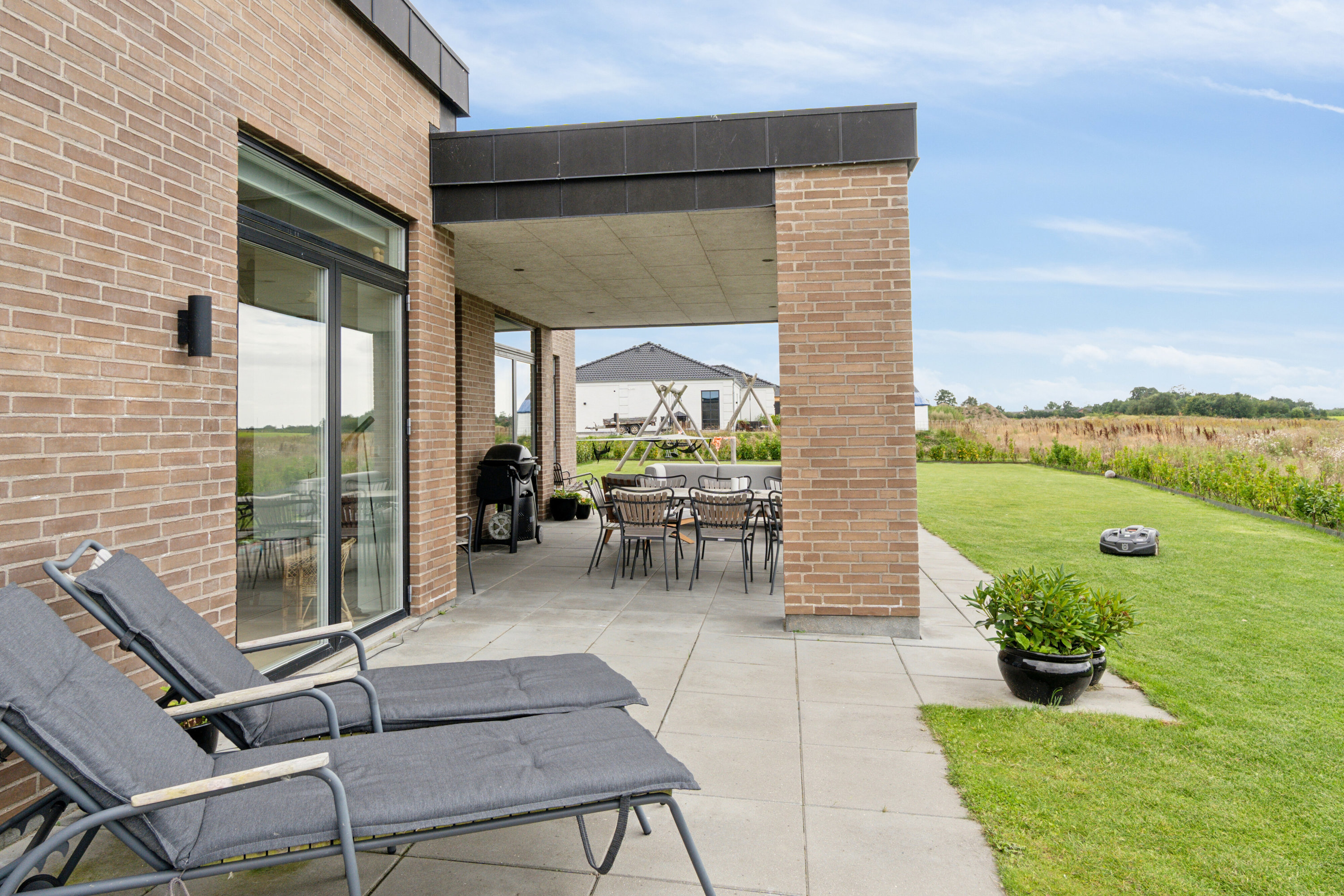 Fremhævet terrasse billede i fuldskærmstilstand. Billede af Stjernebakken 85, 4200 Slagelse