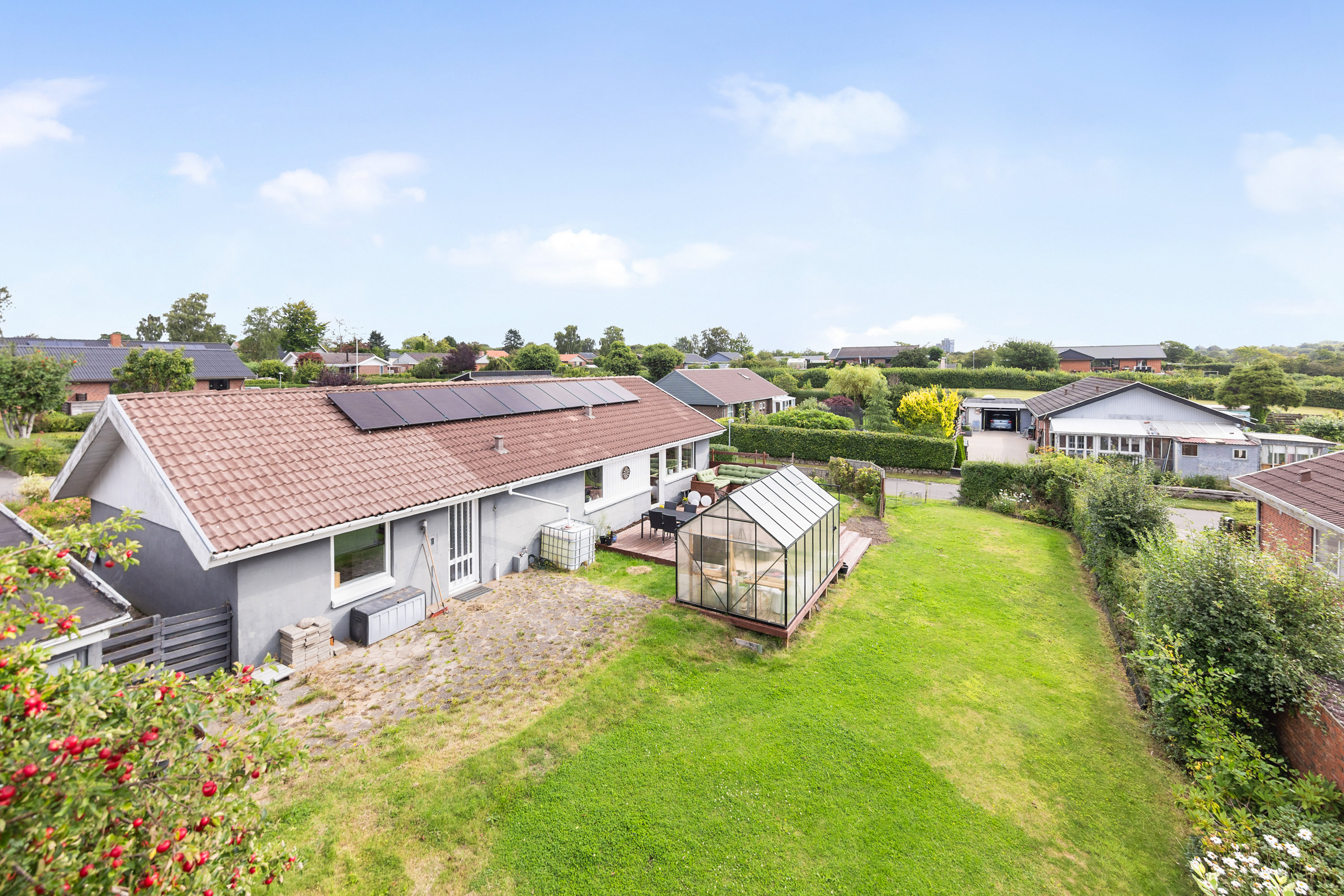 Fremhævet  billede i fuldskærmstilstand. Billede af Orøvænget 21, True, 8381 Tilst