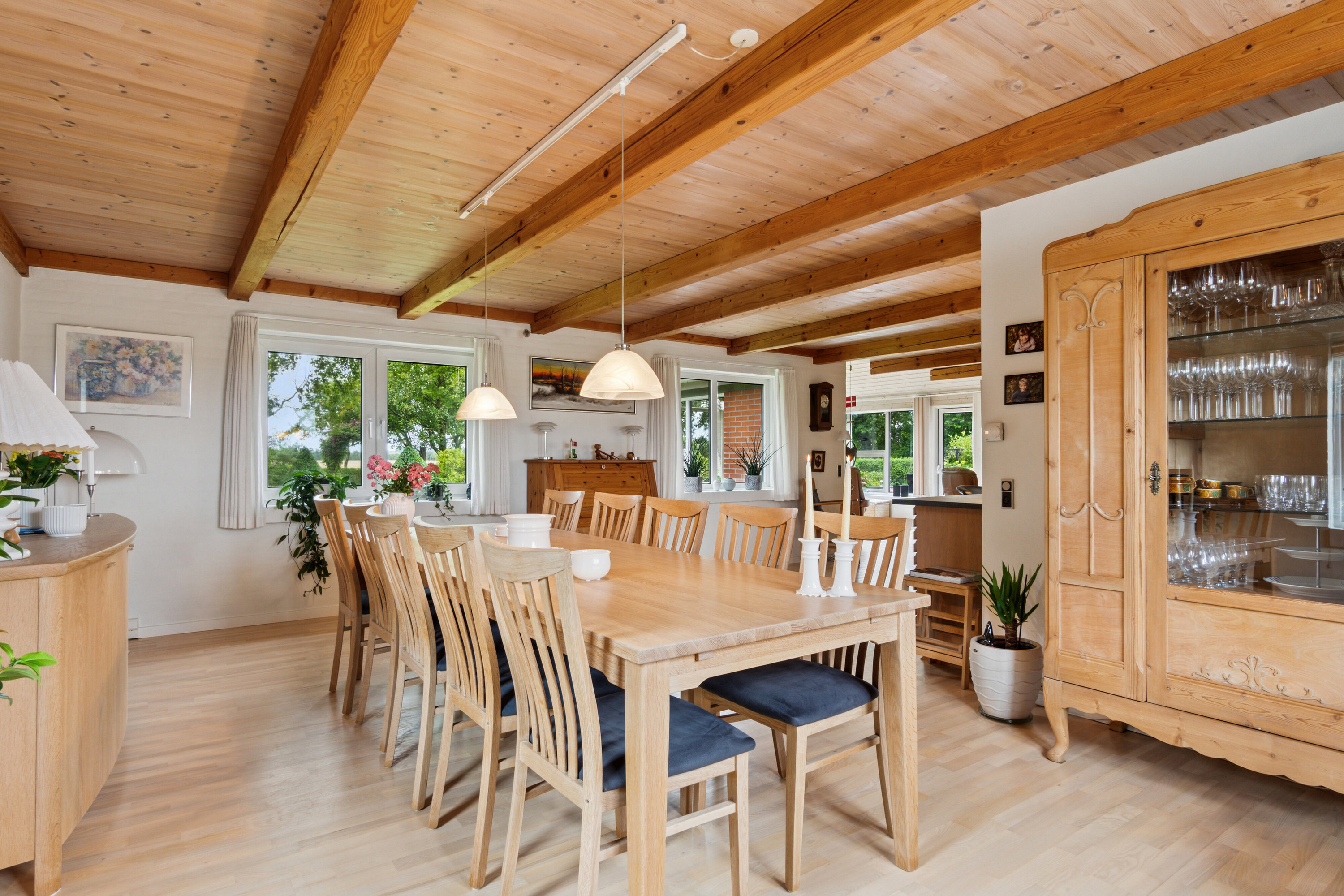 Fremhævet spisestue billede i fuldskærmstilstand. Billede af Bromøllevej 19, Hunstrup, 7700 Thisted