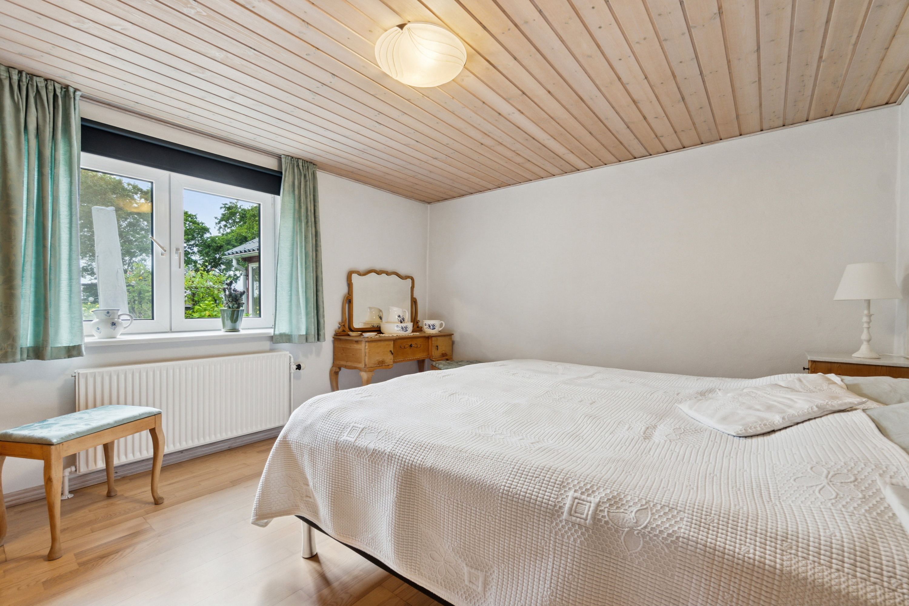 Fremhævet soveværelse billede i fuldskærmstilstand. Billede af Bromøllevej 19, Hunstrup, 7700 Thisted