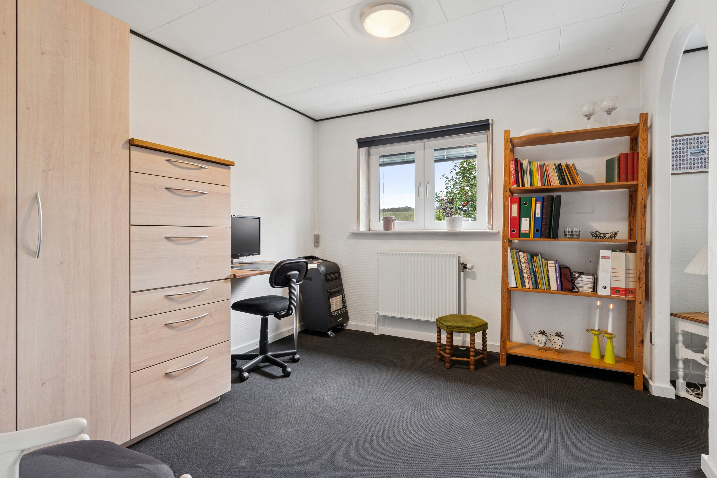 Fremhævet arbejdsværelse billede i fuldskærmstilstand. Billede af Bromøllevej 19, Hunstrup, 7700 Thisted