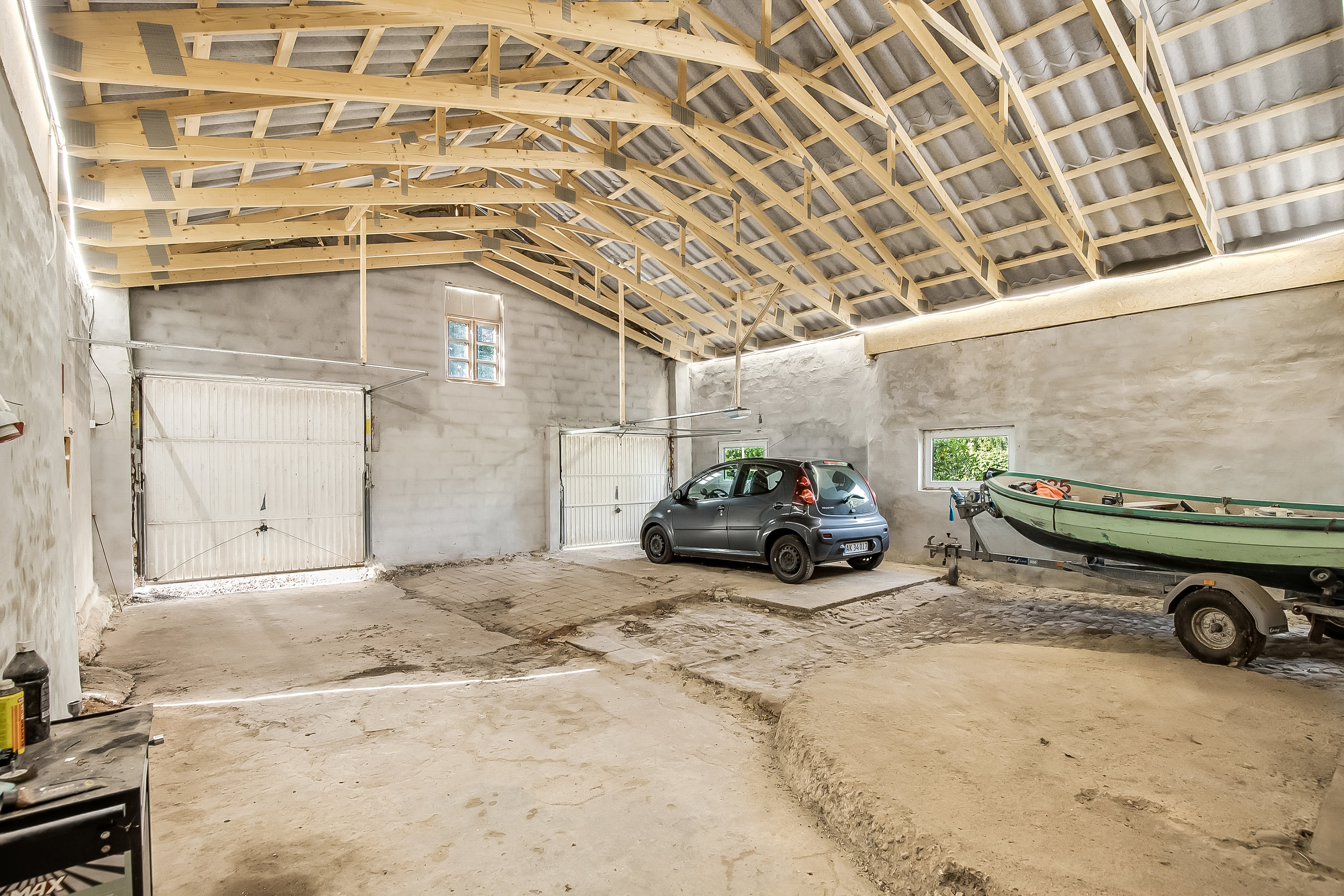 Fremhævet garage billede i fuldskærmstilstand. Billede af Drenderupvej 12, Ødis Bramdr, 6580 Vamdrup