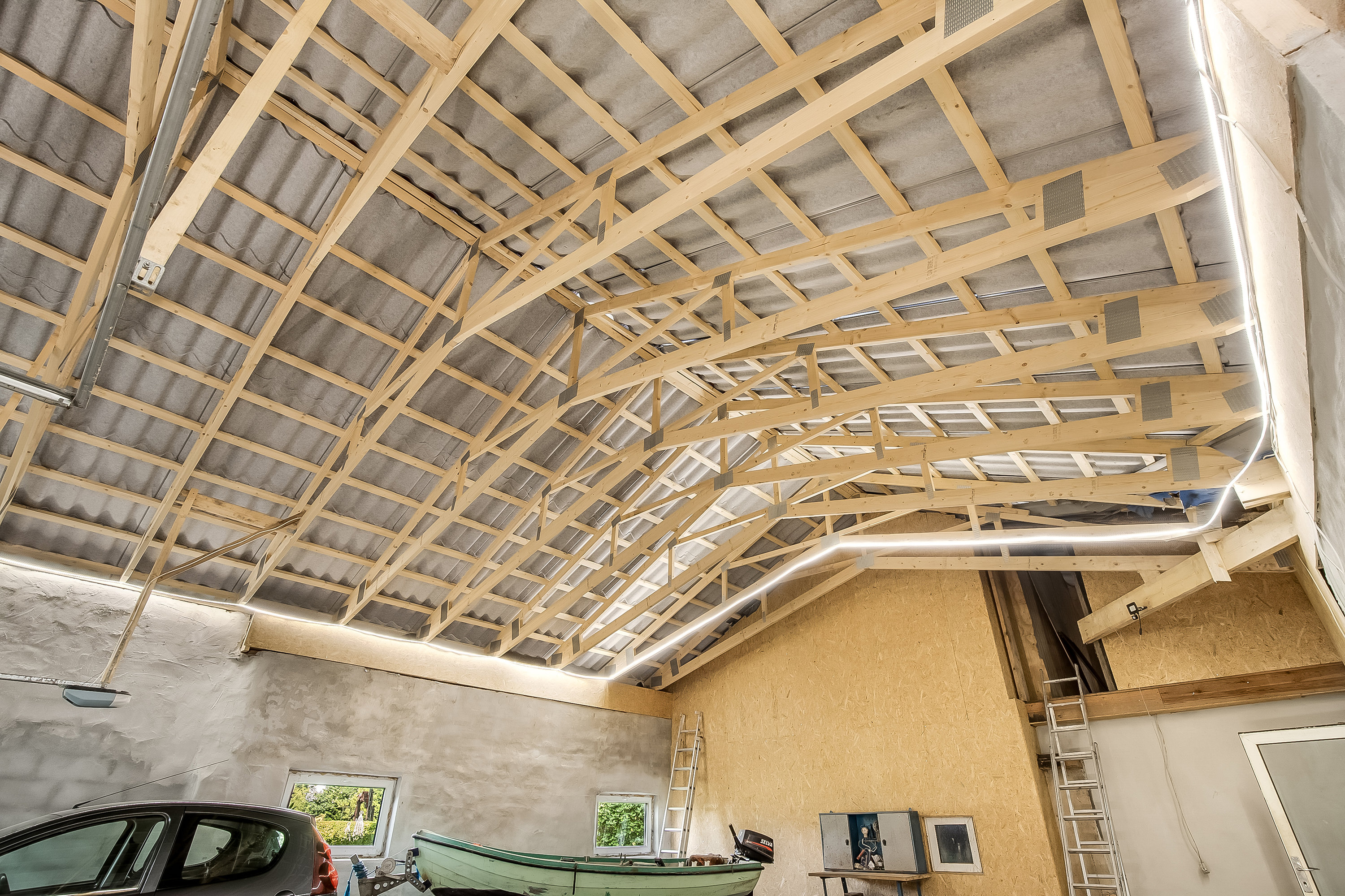 Fremhævet garage billede i fuldskærmstilstand. Billede af Drenderupvej 12, Ødis Bramdr, 6580 Vamdrup