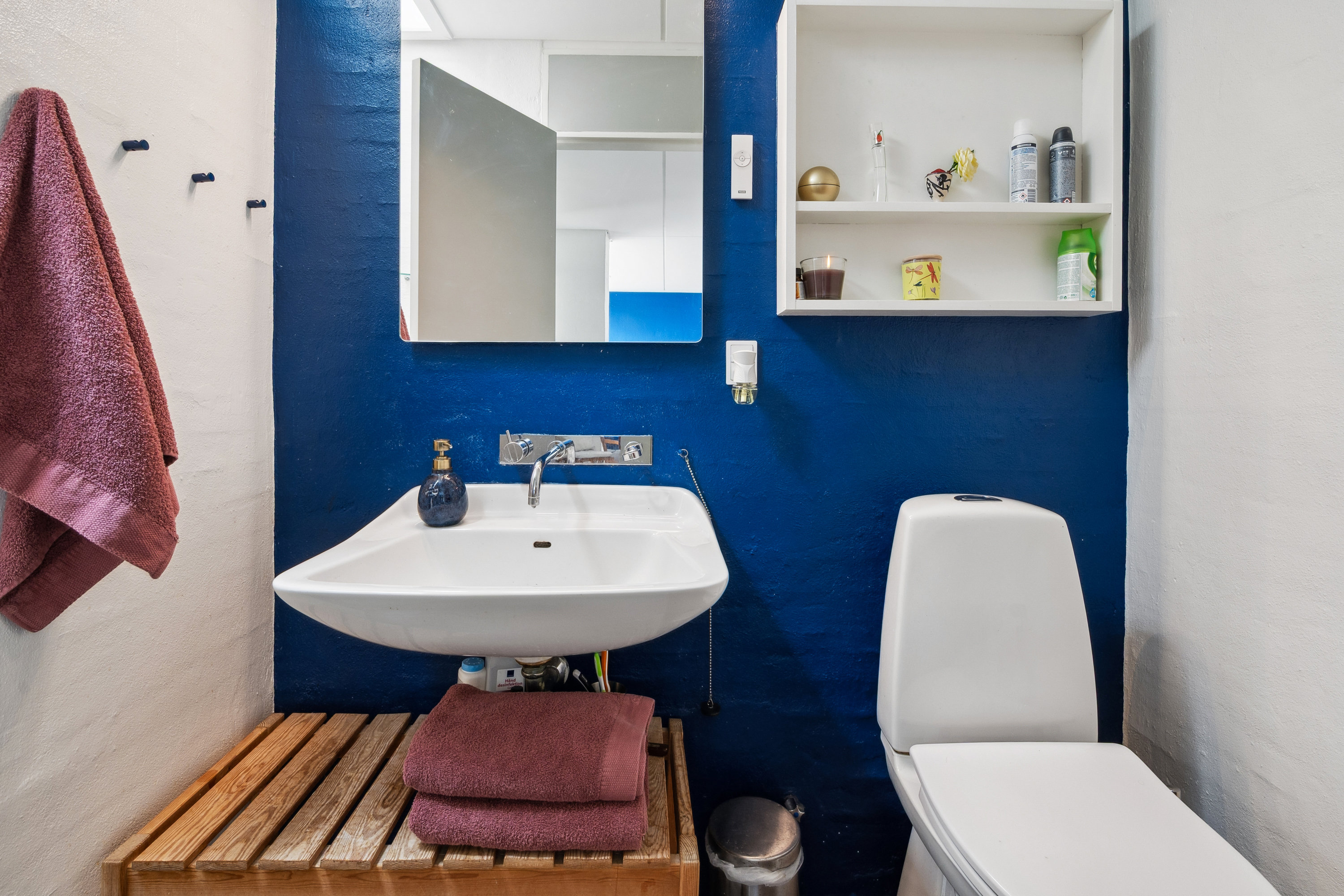 Fremhævet badeværelse billede i fuldskærmstilstand. Billede af Humlevej 19, 8240 Risskov