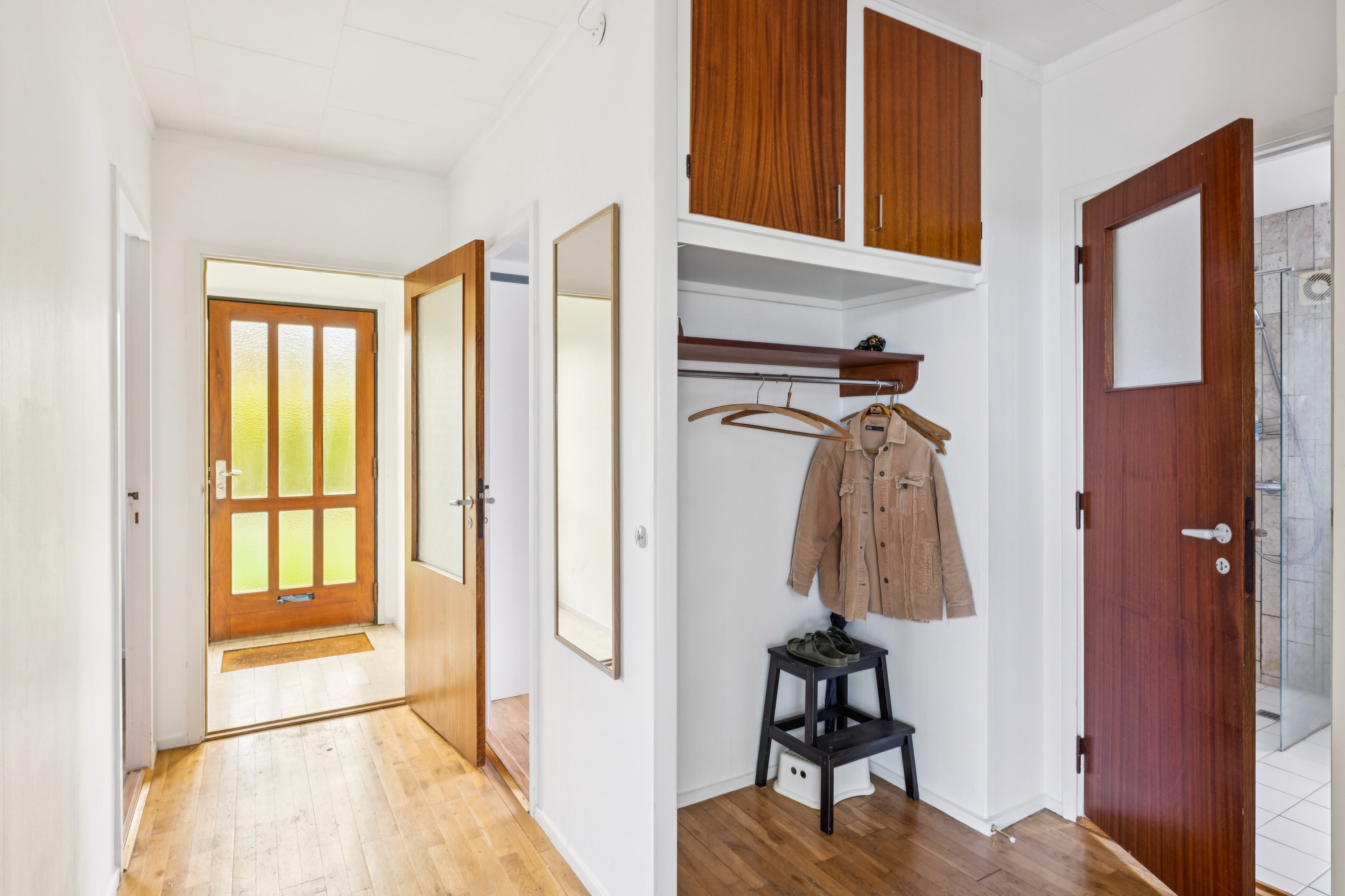 Fremhævet gang billede i fuldskærmstilstand. Billede af Tjørnebakken 3, 8500 Grenaa