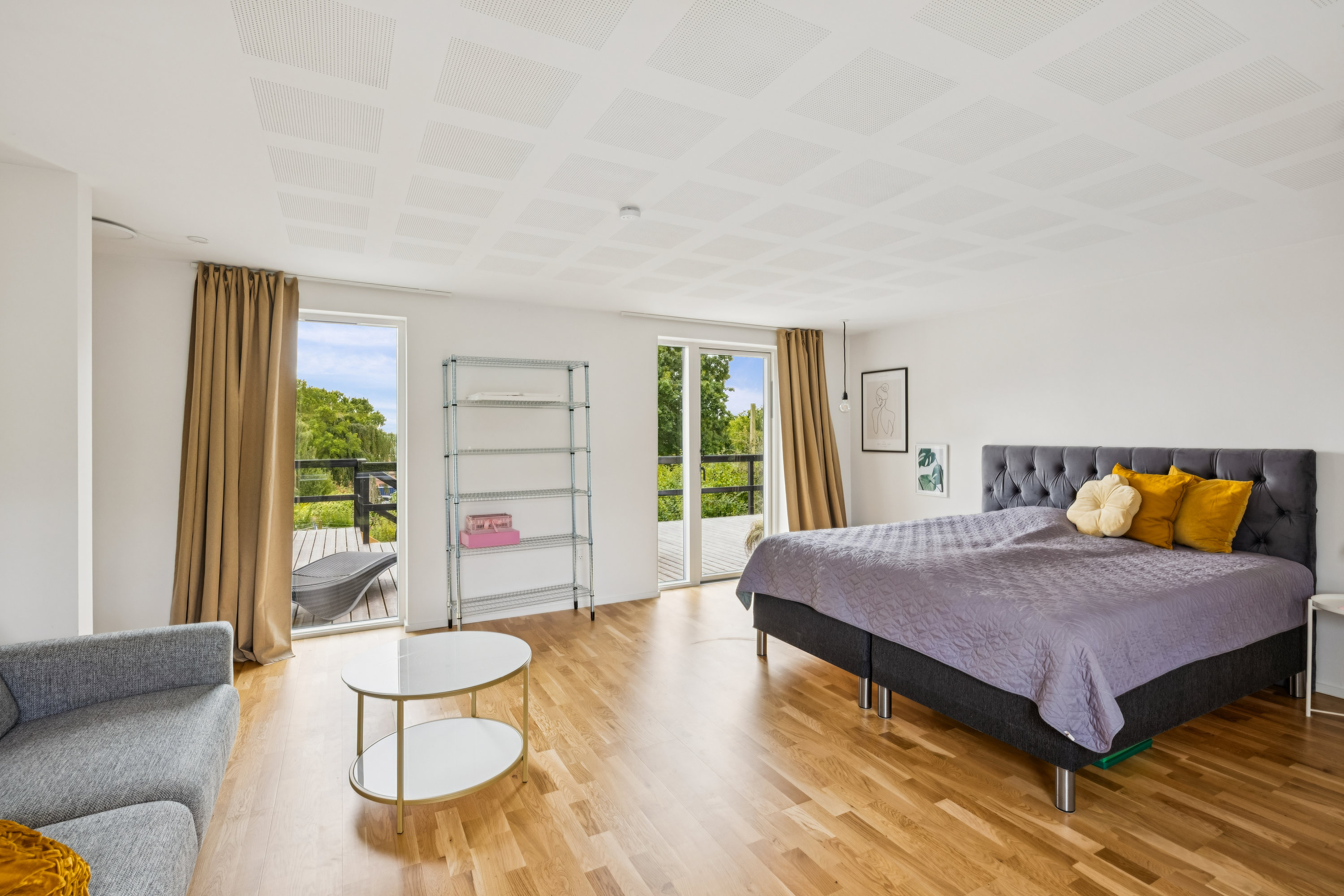 Fremhævet stue billede i fuldskærmstilstand. Billede af Tjørnebakken 3, 8500 Grenaa