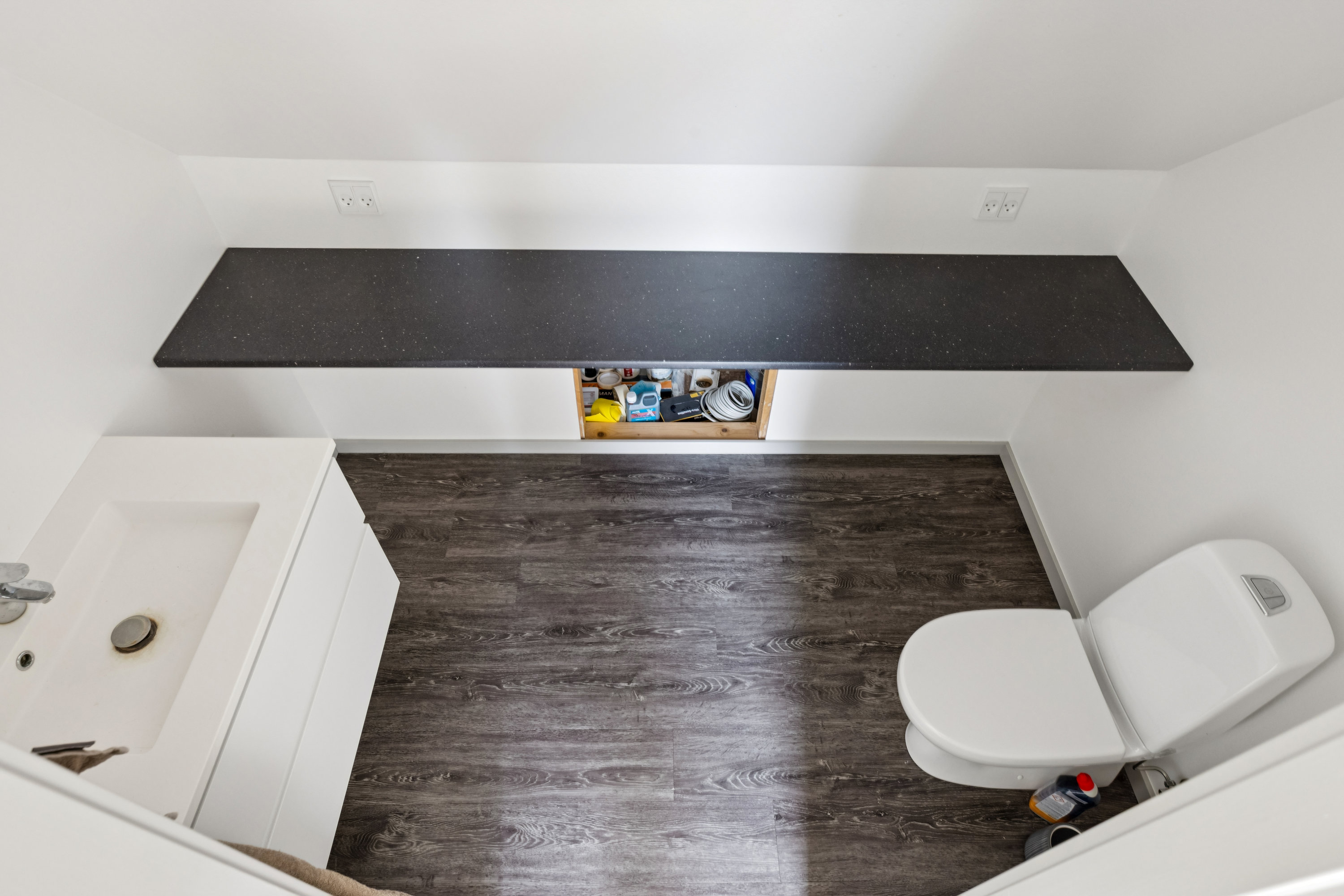 Fremhævet badeværelse billede i fuldskærmstilstand. Billede af Hundegade 28C, 6760 Ribe