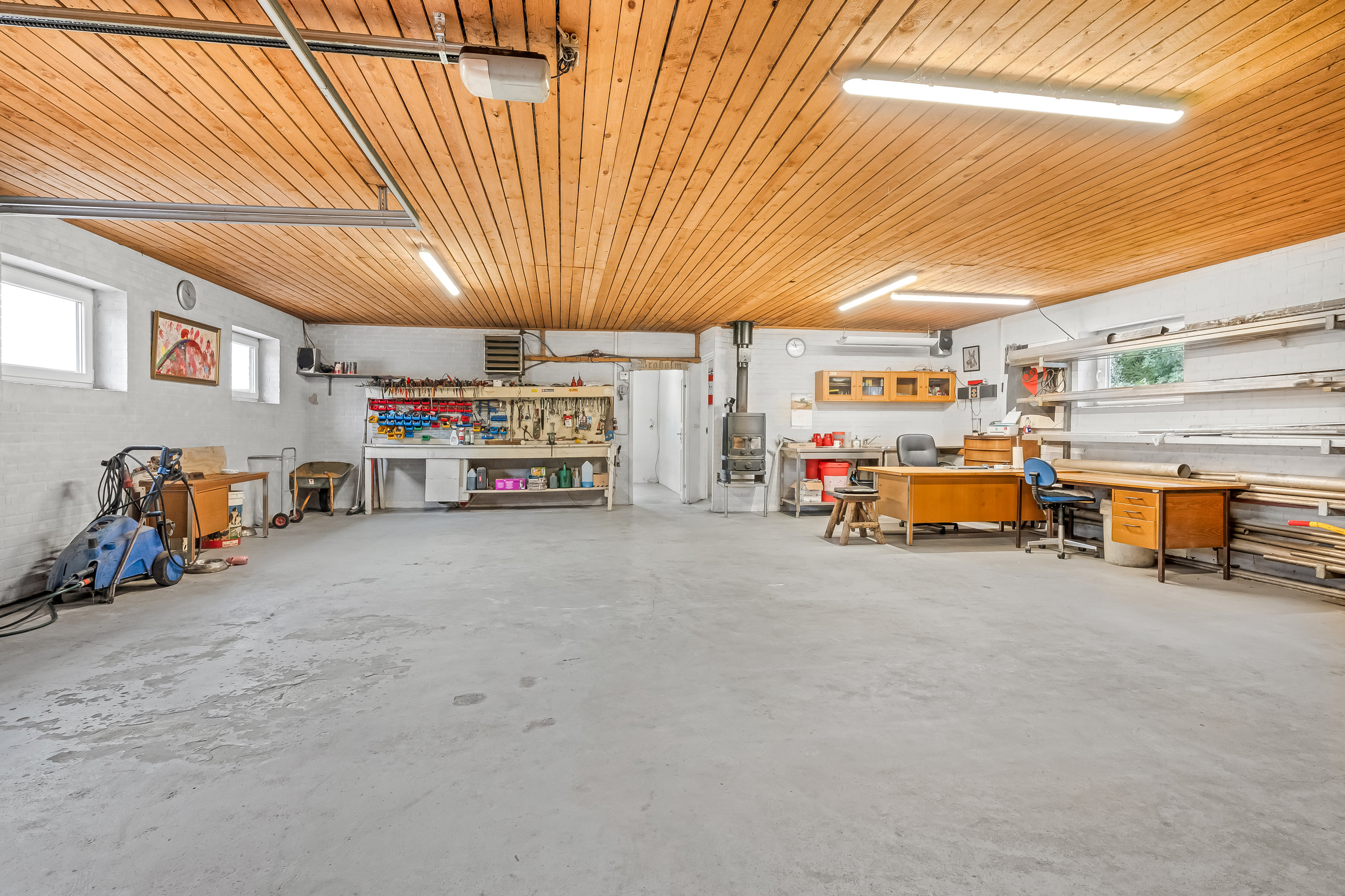 Fremhævet værksted billede i fuldskærmstilstand. Billede af Broholmvej 9, Resen, 7600 Struer