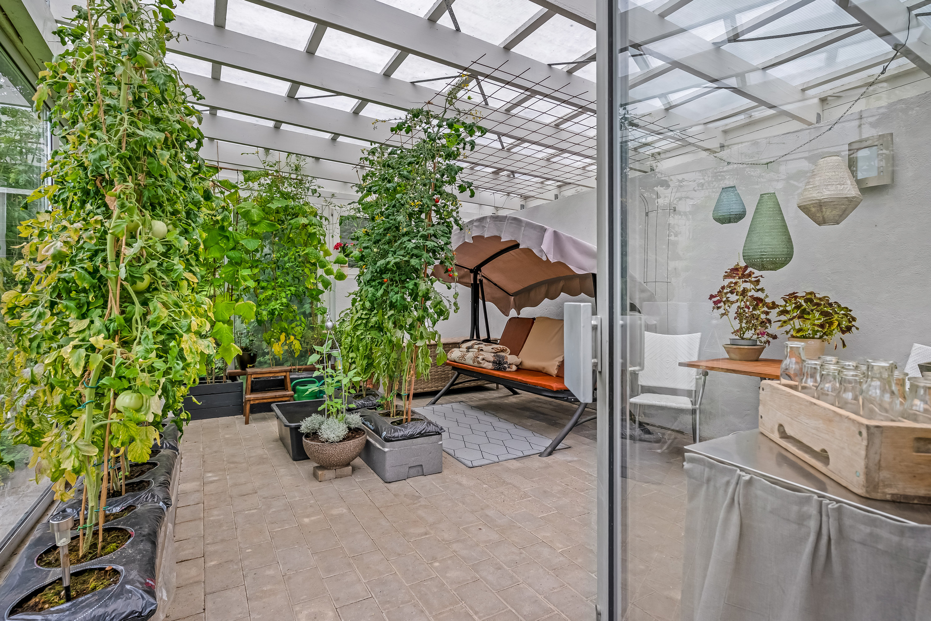 Fremhævet drivhus billede i fuldskærmstilstand. Billede af Broholmvej 9, Resen, 7600 Struer