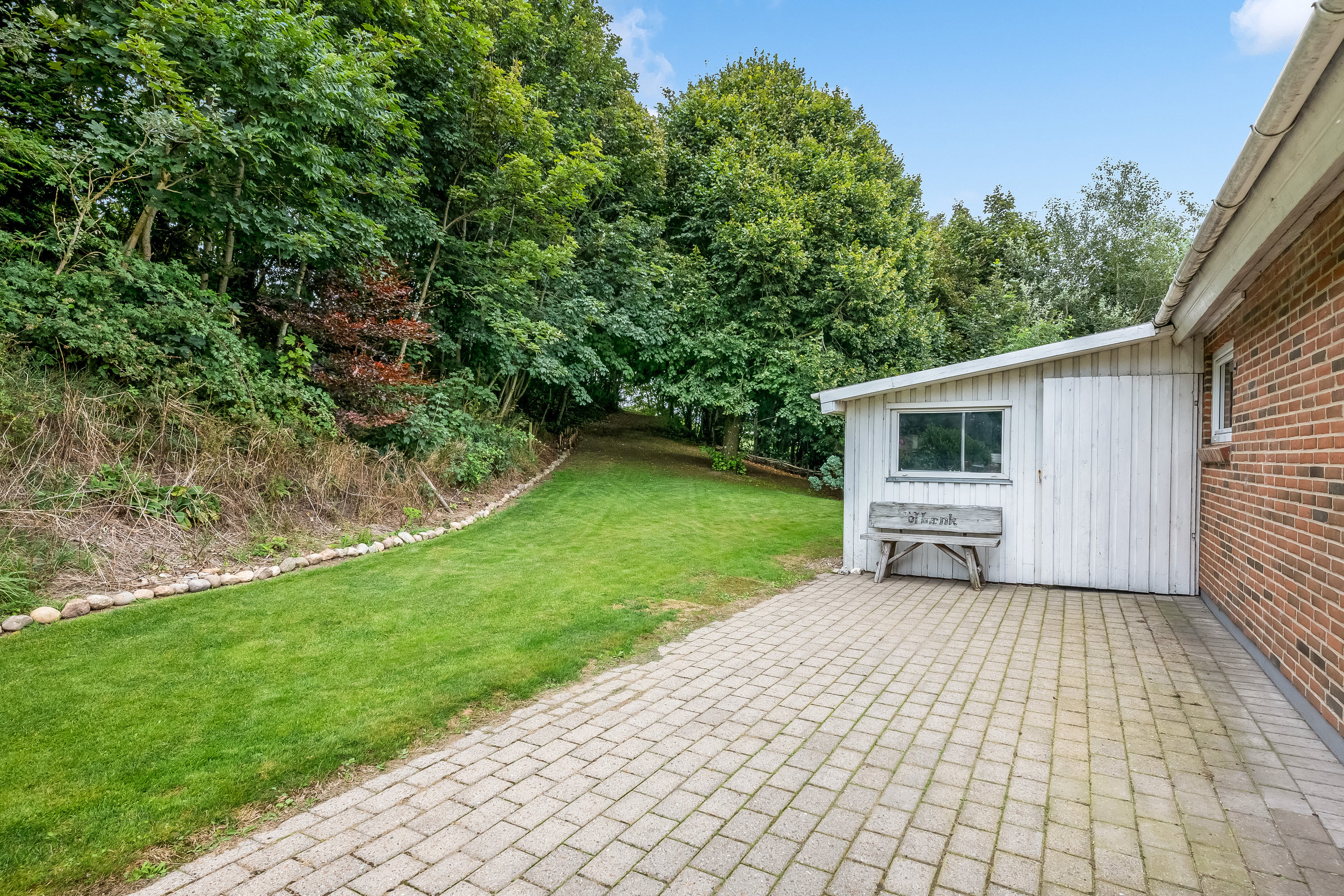 Fremhævet have billede i fuldskærmstilstand. Billede af Broholmvej 9, Resen, 7600 Struer