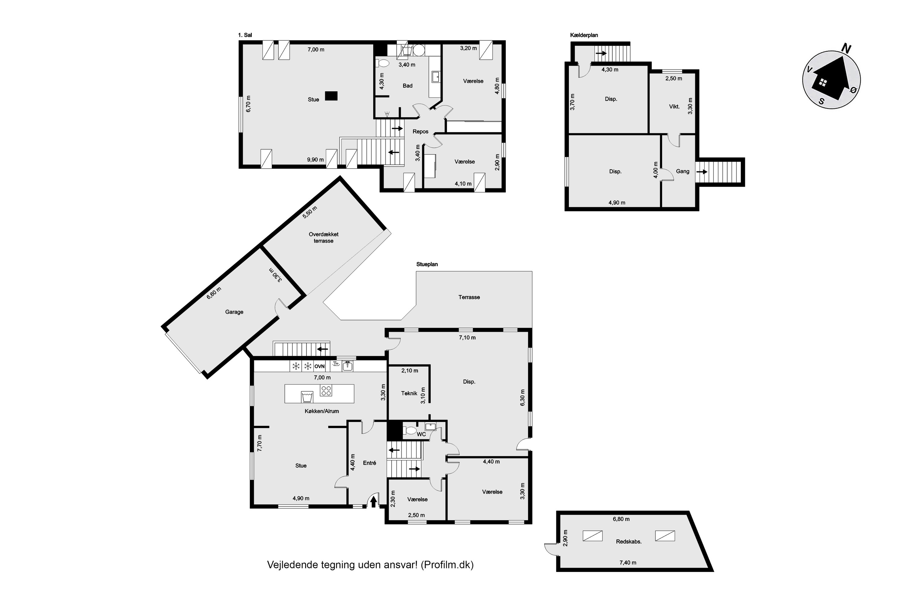 Plantegninger billede af Havrevænget 8, 7650 Bøvlingbjerg