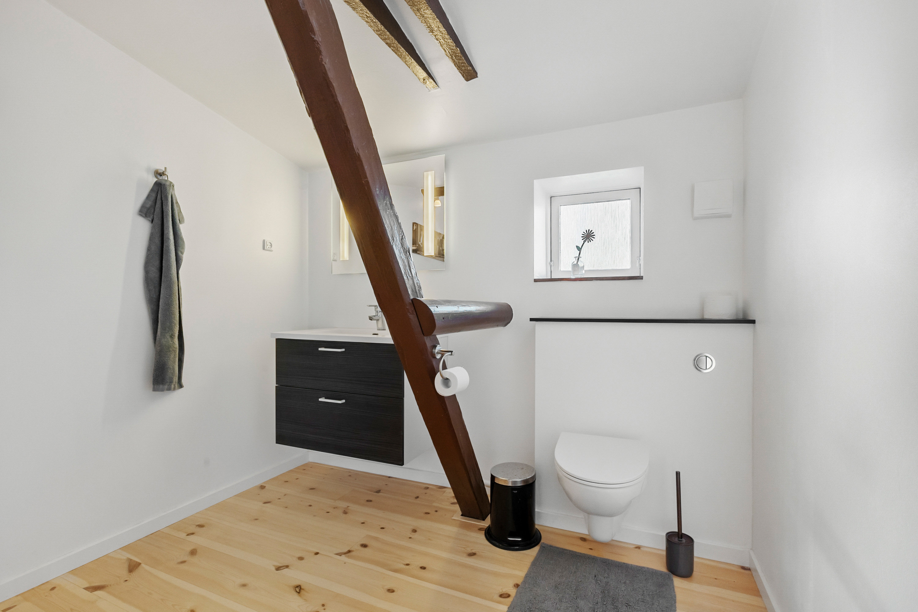 Fremhævet toilet billede i fuldskærmstilstand. Billede af Smørum Bygade 15, Smørumovre, 2765 Smørum