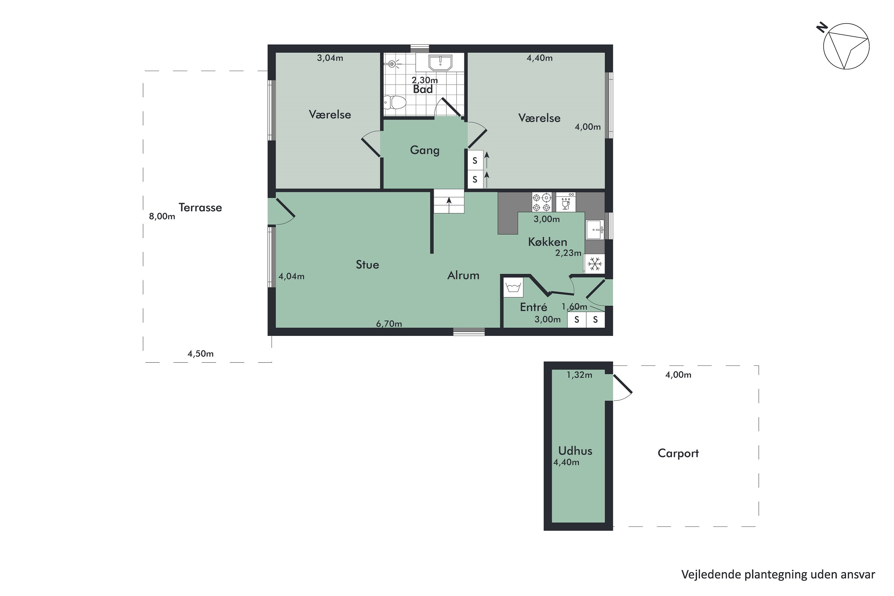 Plantegninger billede af Granvænget 16, 8990 Fårup