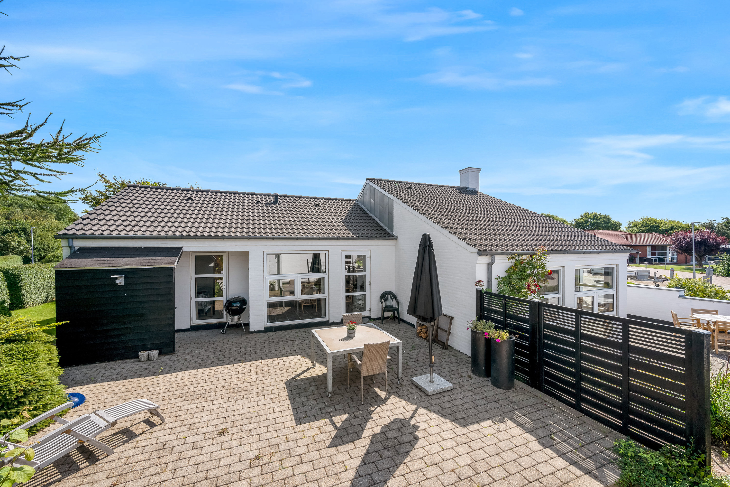 Fremhævet terrasse billede i fuldskærmstilstand. Billede af Langelandsgade 5, Rindum, 6950 Ringkøbing