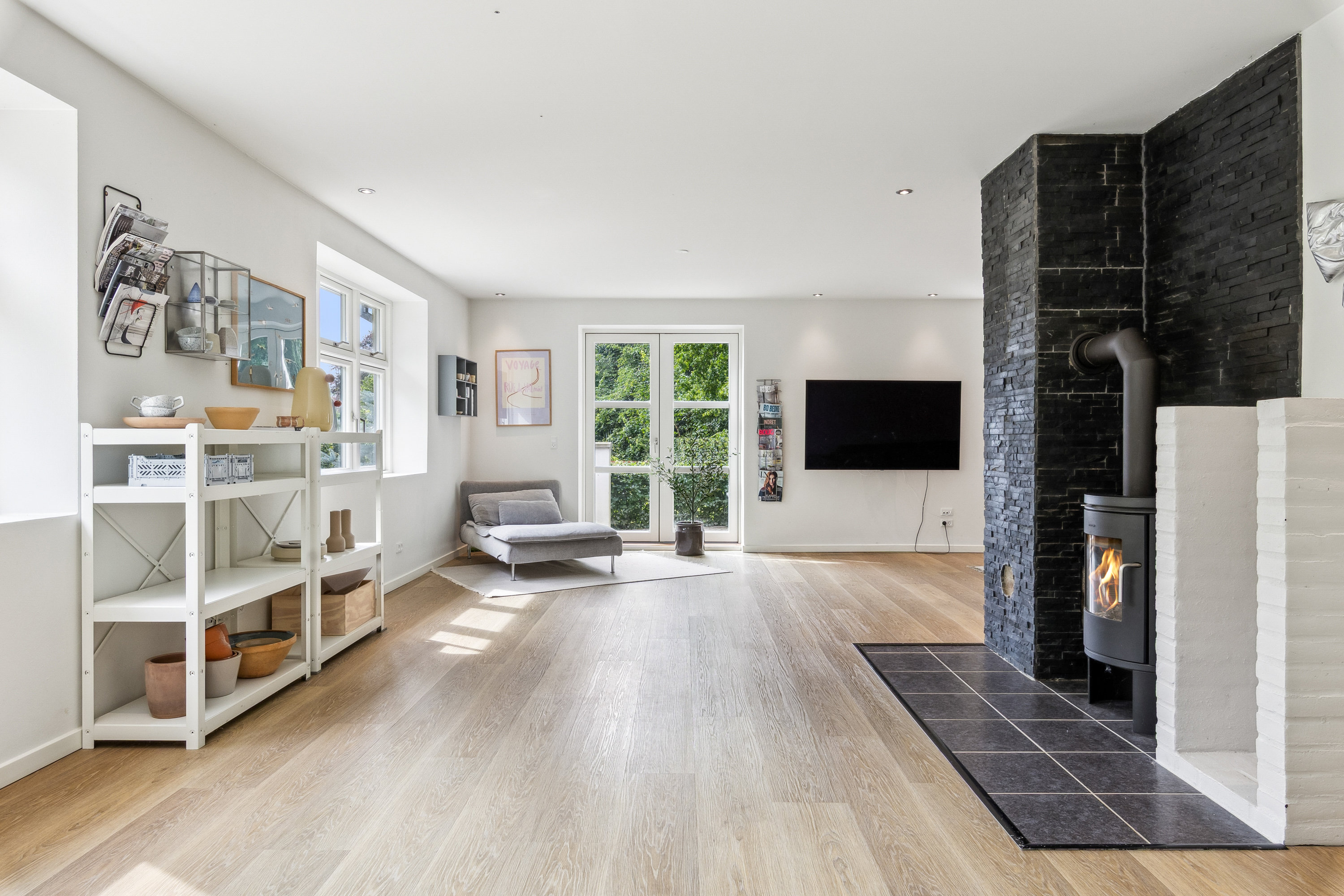 Fremhævet stue billede i fuldskærmstilstand. Billede af Dr. Madsensvej 11, Harridslev, 8930 Randers NØ