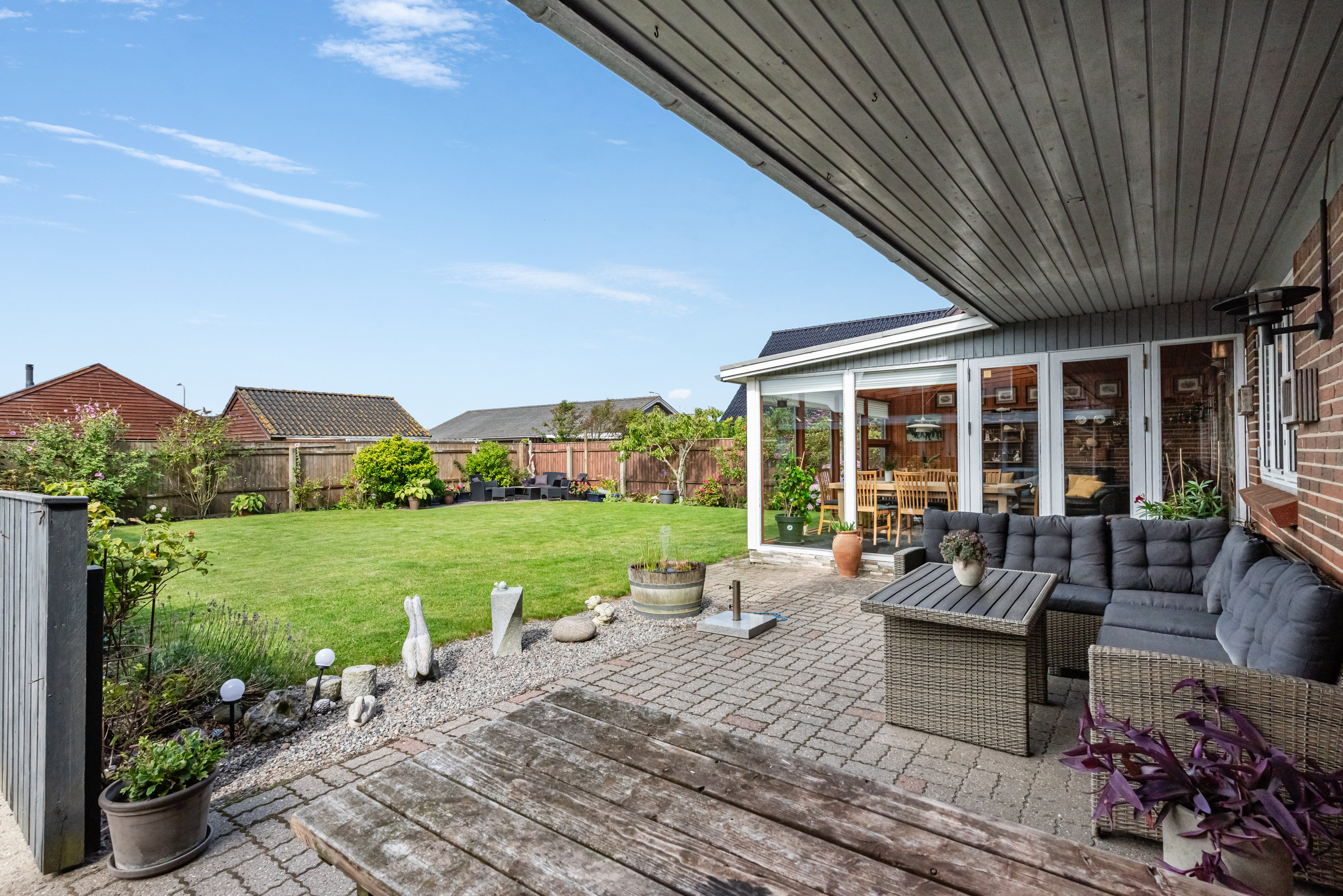 Fremhævet terrasse billede i fuldskærmstilstand. Billede af Sprogøvej 8A, 7680 Thyborøn