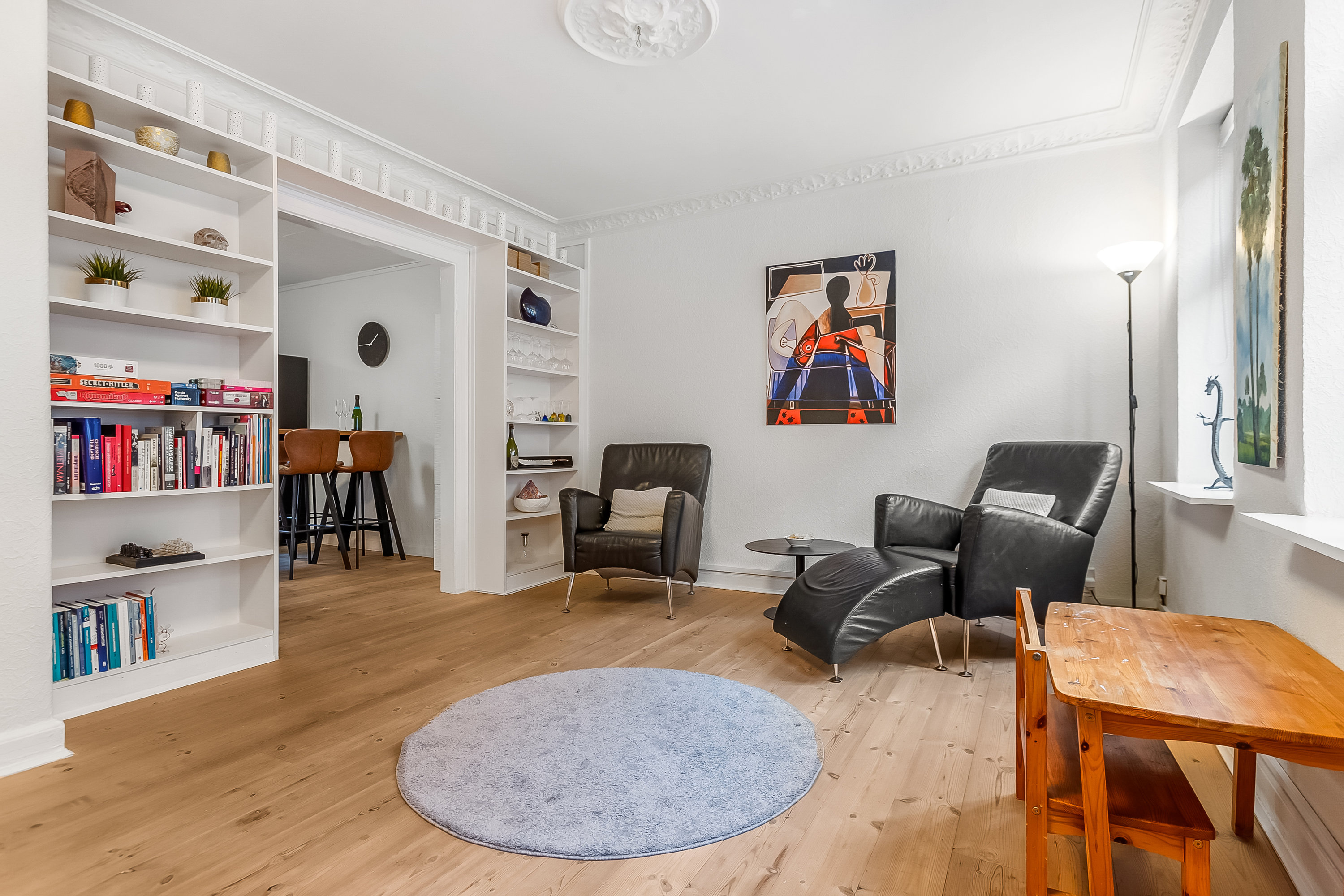 Fremhævet stue billede i fuldskærmstilstand. Billede af Grønnegade 6, 6000 Kolding