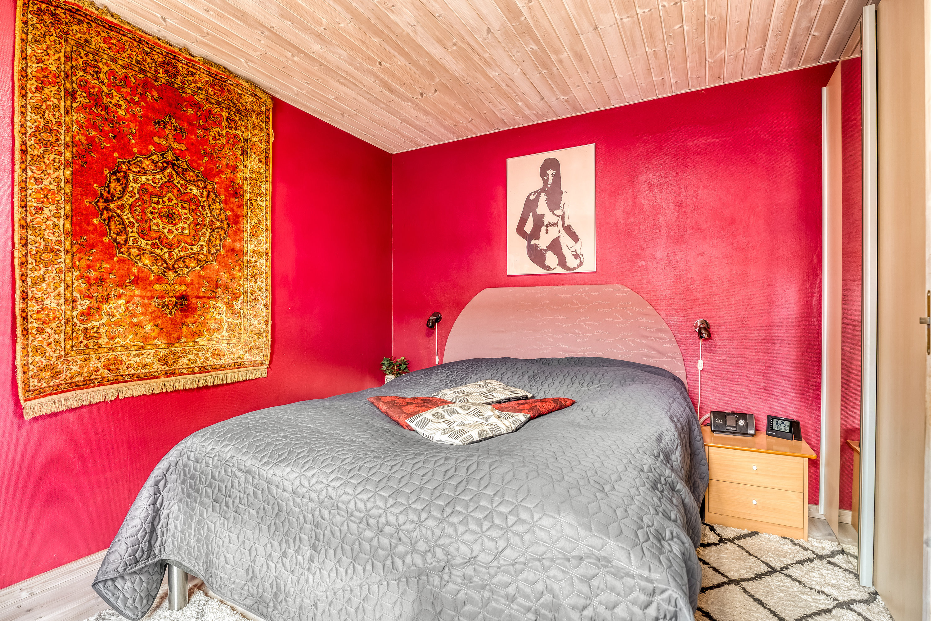 Fremhævet soveværelse billede i fuldskærmstilstand. Billede af Ågabsvej 17, 4930 Maribo