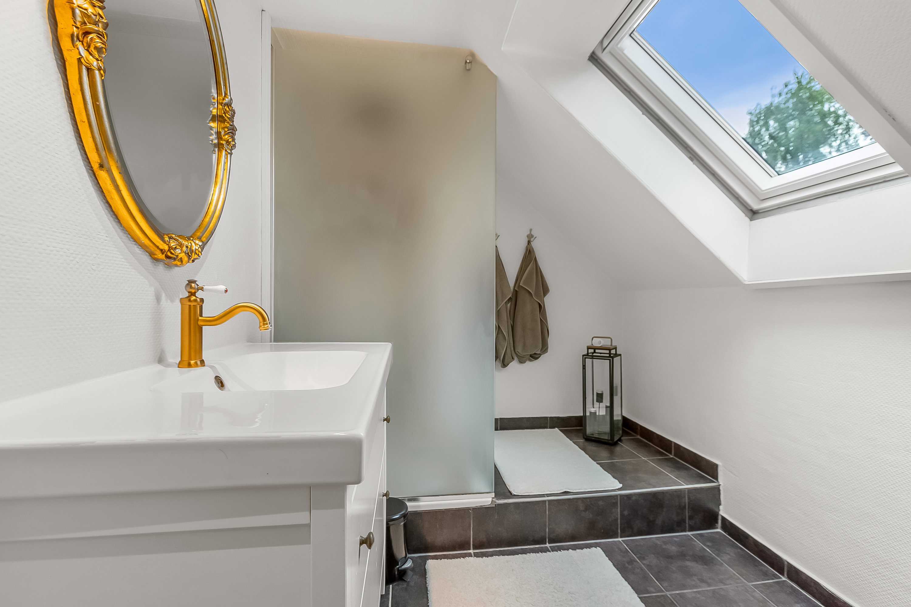 Fremhævet badeværelse billede i fuldskærmstilstand. Billede af Grønnegade 6, 6000 Kolding