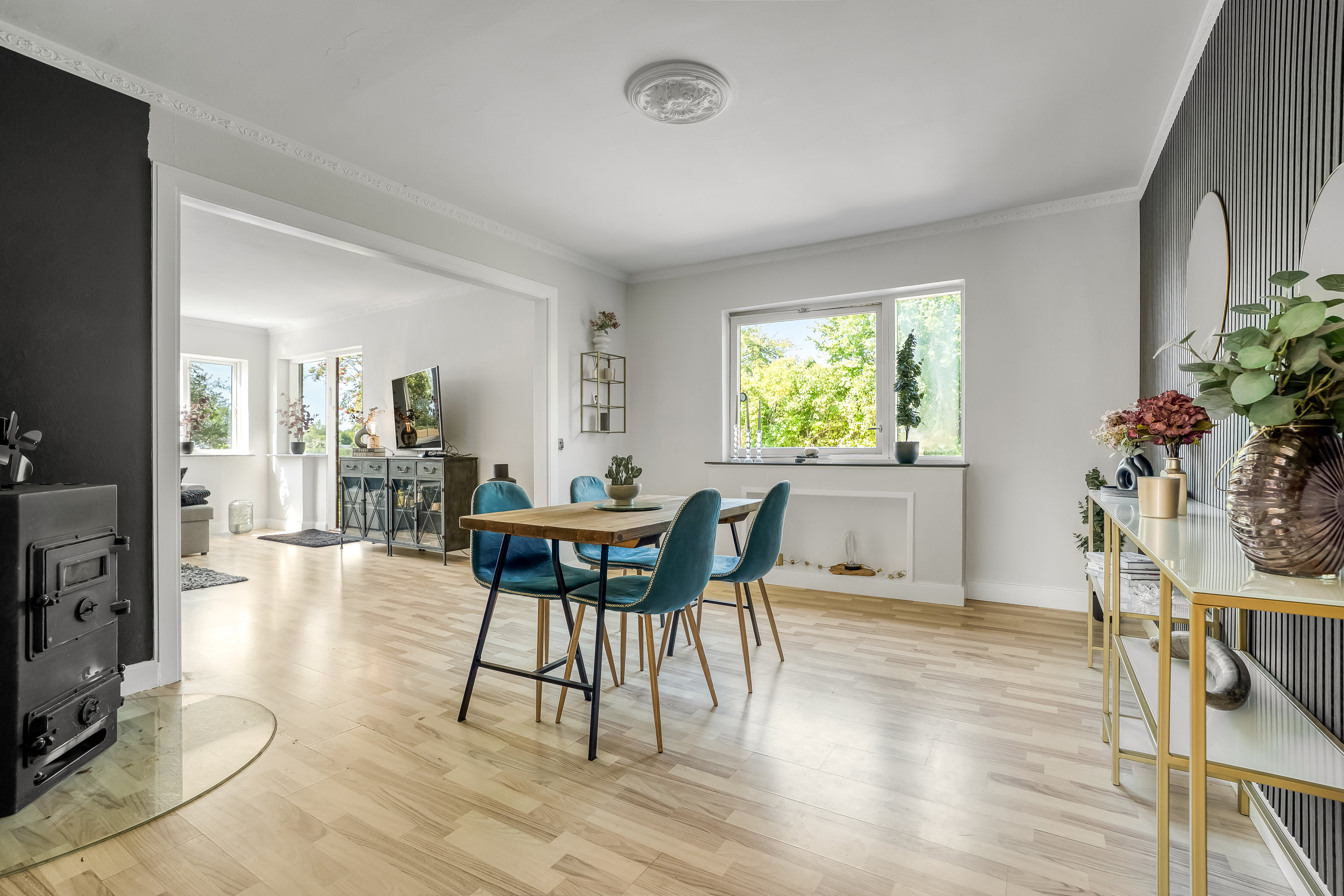 Miniaturebillede 1: stue. Billede af Vestre Landevej 106, 4951 Nørreballe