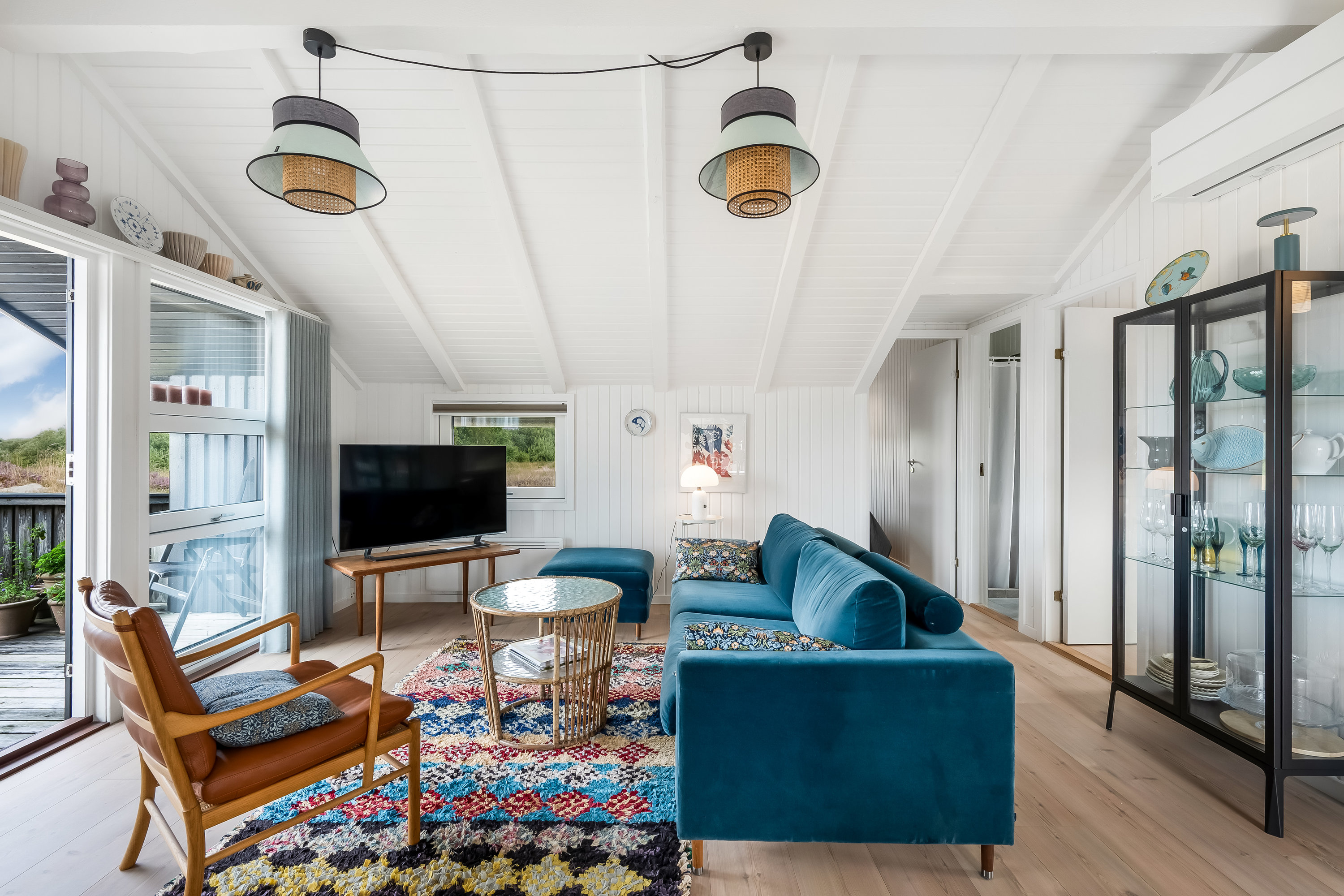 Fremhævet stue billede i fuldskærmstilstand. Billede af Søren Sørensens Dal 8, 6720 Fanø